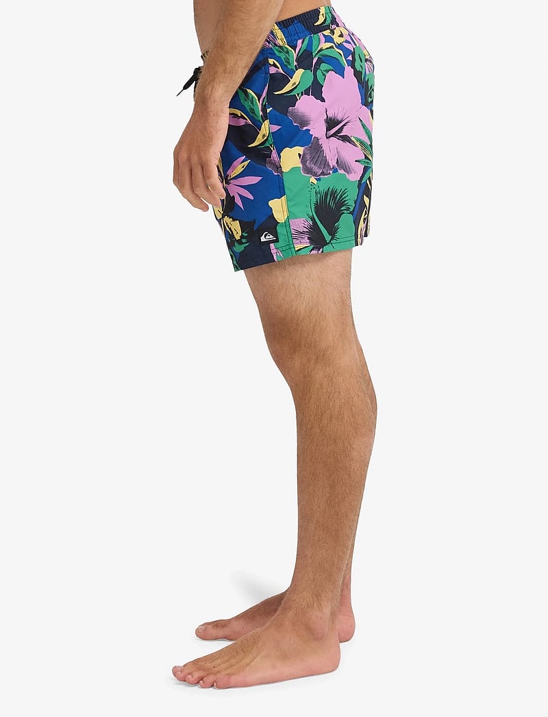 Quiksilver - EVERYDAY PRINTED VOLLEY 15 - shorts de bain - dark navy interact floral - 5