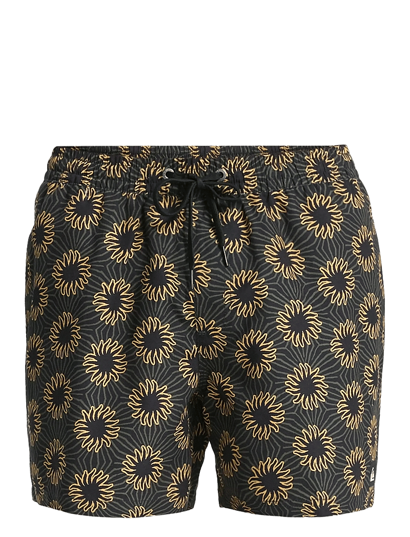 Quiksilver - EVERYDAY PRINTED VOLLEY 15 - badbyxor - black ocean mayhem - 1