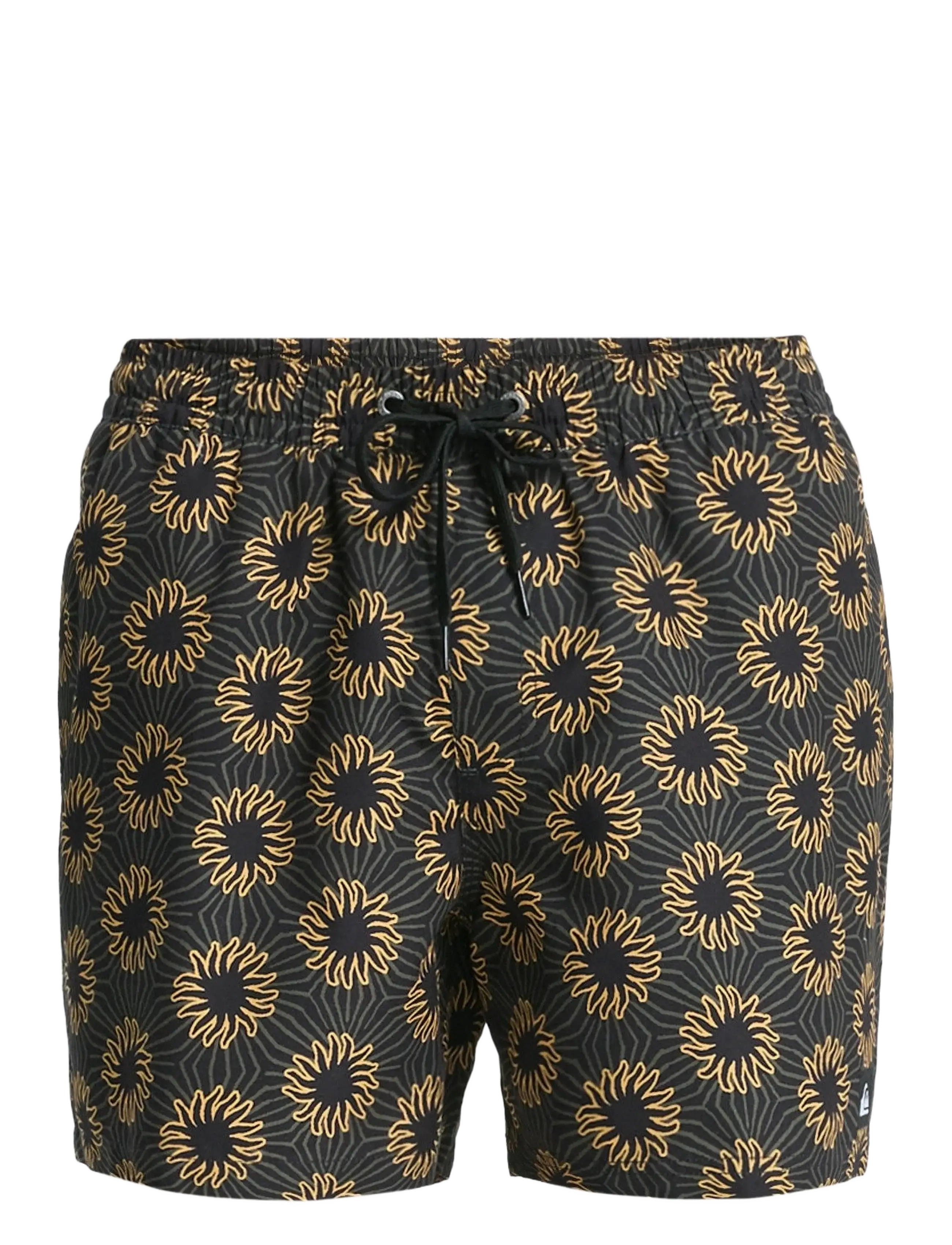 Quiksilver EVERYDAY PRINTED VOLLEY 15 - Badetøj - BLACK OCEAN MAYHEM / black