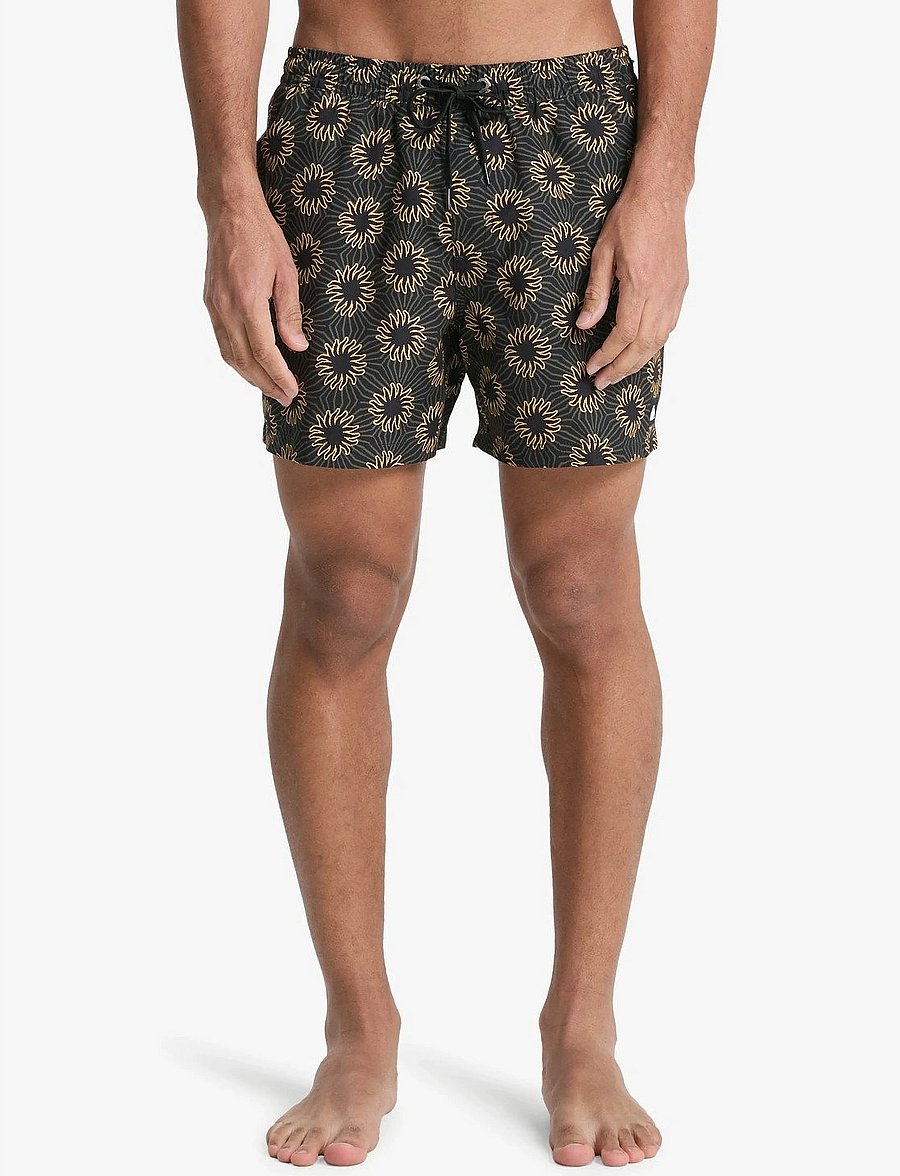 Quiksilver - EVERYDAY PRINTED VOLLEY 15 - badebukser - black ocean mayhem - 0