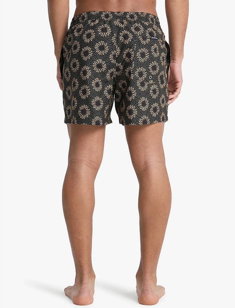 Quiksilver - EVERYDAY PRINTED VOLLEY 15 - badbyxor - black ocean mayhem - 2