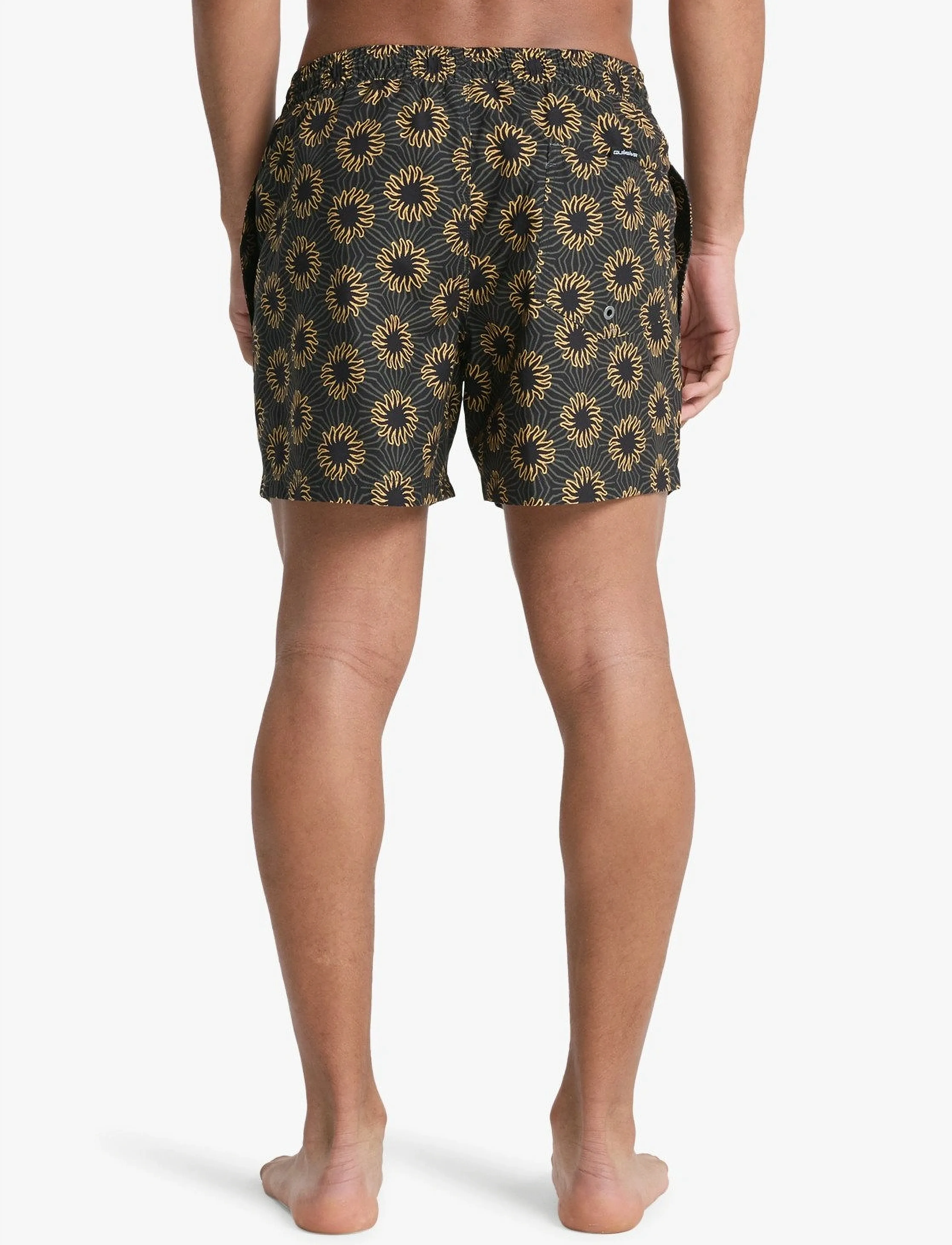 Quiksilver - EVERYDAY PRINTED VOLLEY 15 - badeshorts - black ocean mayhem - 2