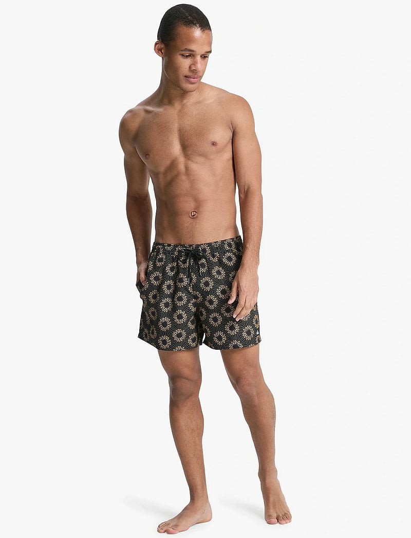 Quiksilver - EVERYDAY PRINTED VOLLEY 15 - badbyxor - black ocean mayhem - 3