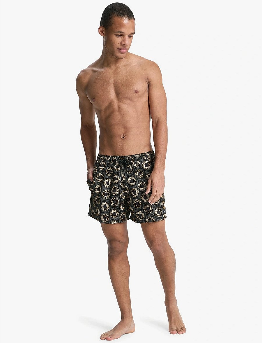 Quiksilver - EVERYDAY PRINTED VOLLEY 15 - badebukser - black ocean mayhem - 3