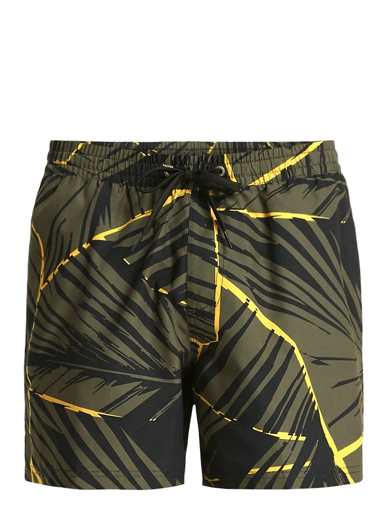 Quiksilver - EVERYDAY PRINTED VOLLEY 15 - badebukser - grape leaf natural geo - 1