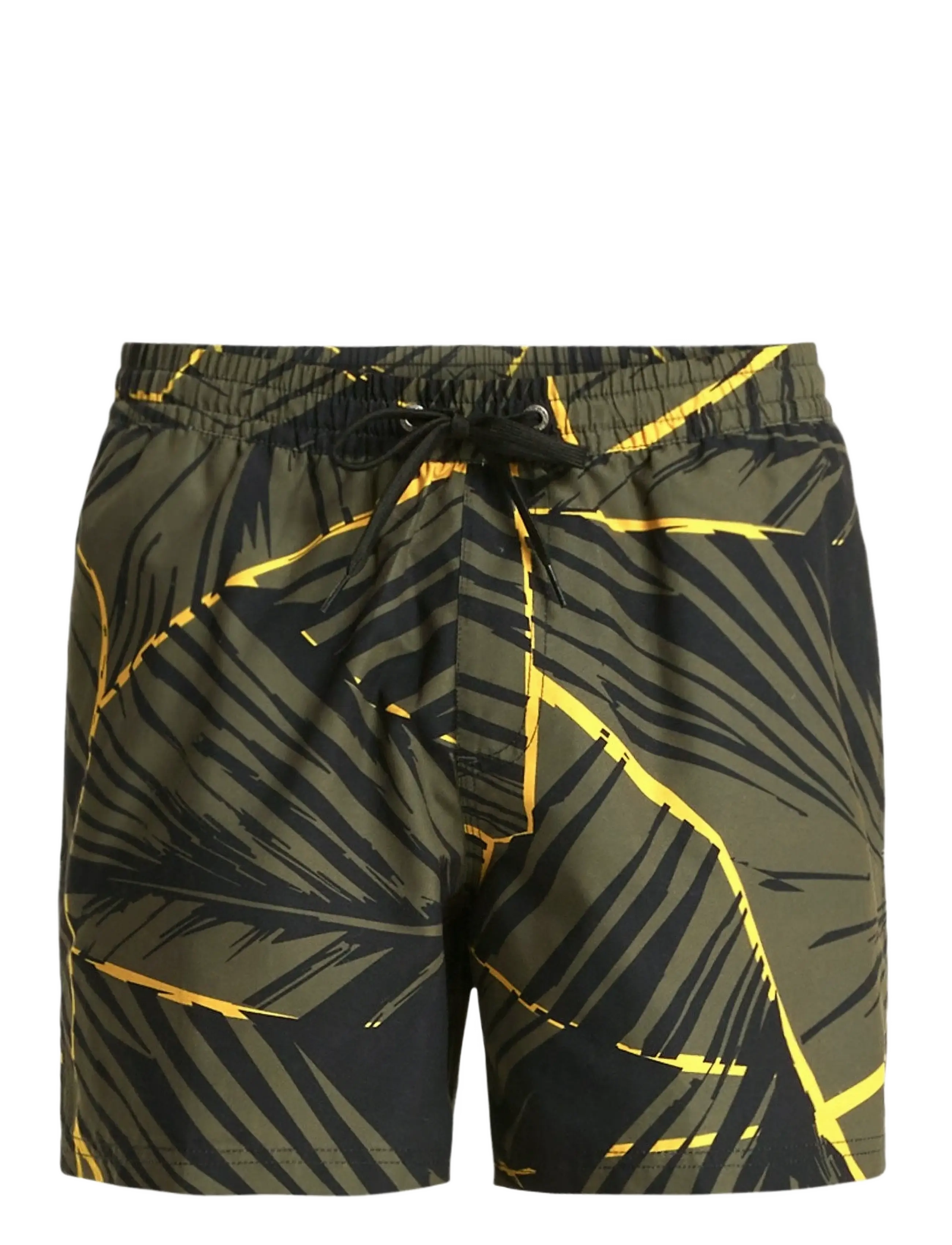 Quiksilver EVERYDAY PRINTED VOLLEY 15 - Badetøj - GRAPE LEAF NATURAL GEO / khaki/green