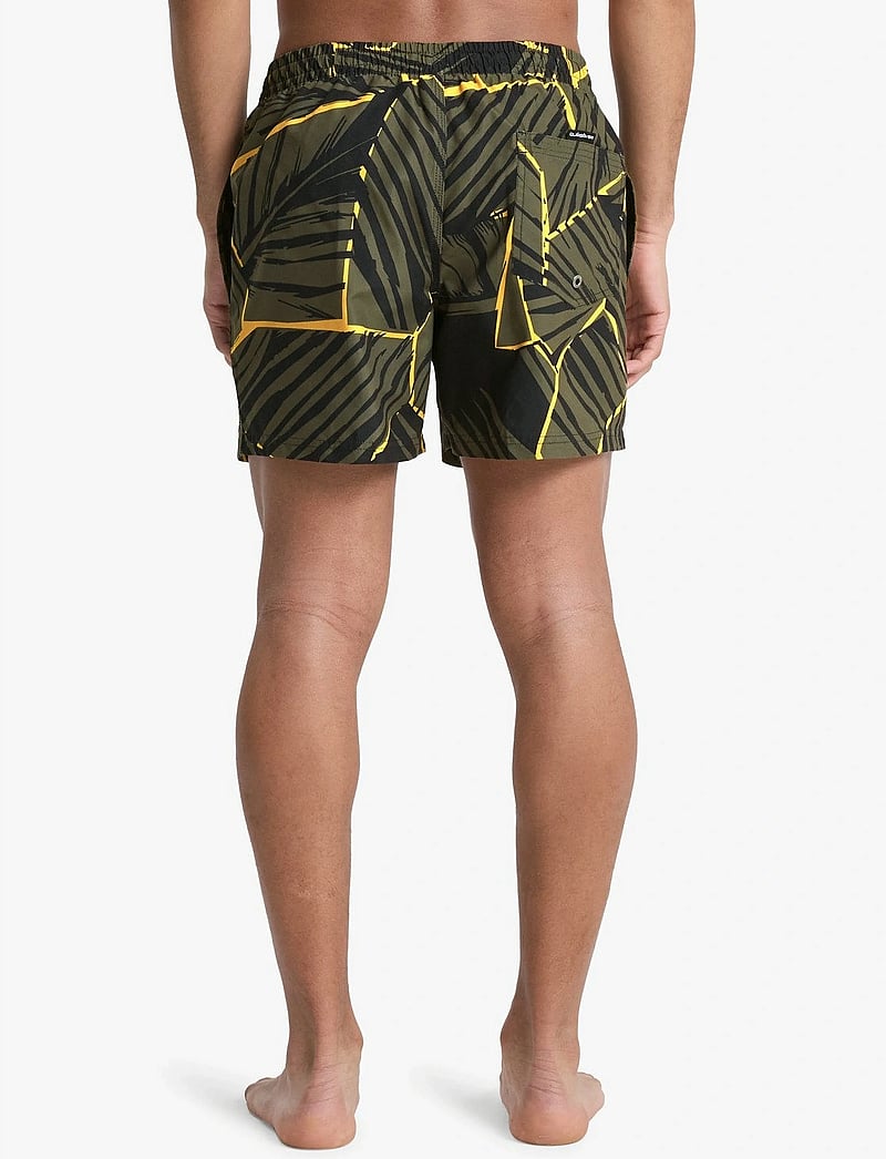Quiksilver - EVERYDAY PRINTED VOLLEY 15 - badebukser - grape leaf natural geo - 2