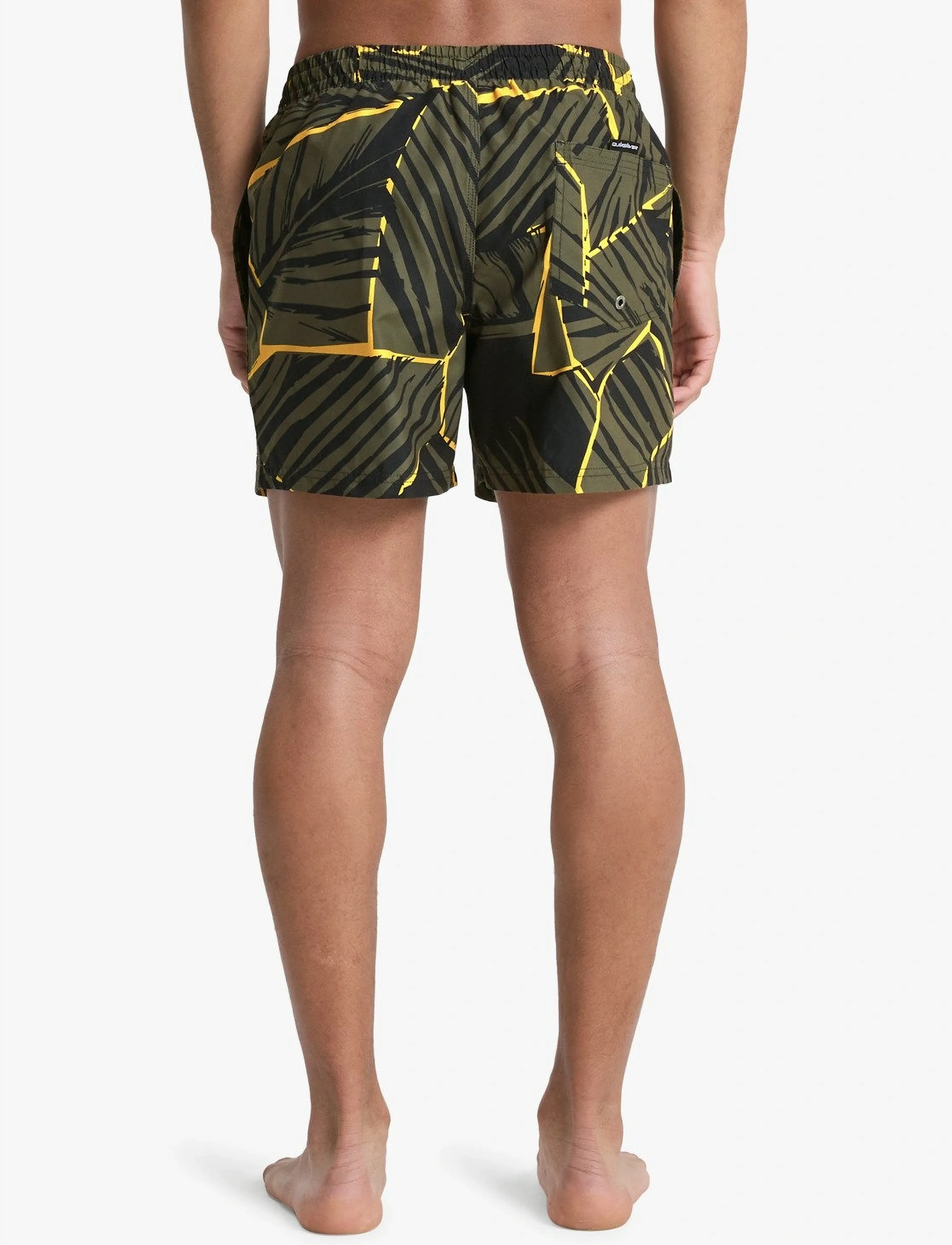 Quiksilver - EVERYDAY PRINTED VOLLEY 15 - lühikesed ujumispüksid - grape leaf natural geo - 2