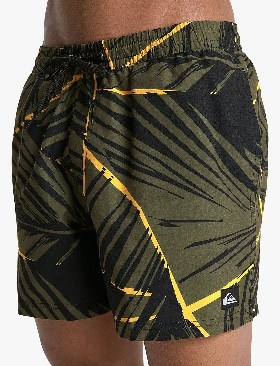 Quiksilver - EVERYDAY PRINTED VOLLEY 15 - lühikesed ujumispüksid - grape leaf natural geo - 5