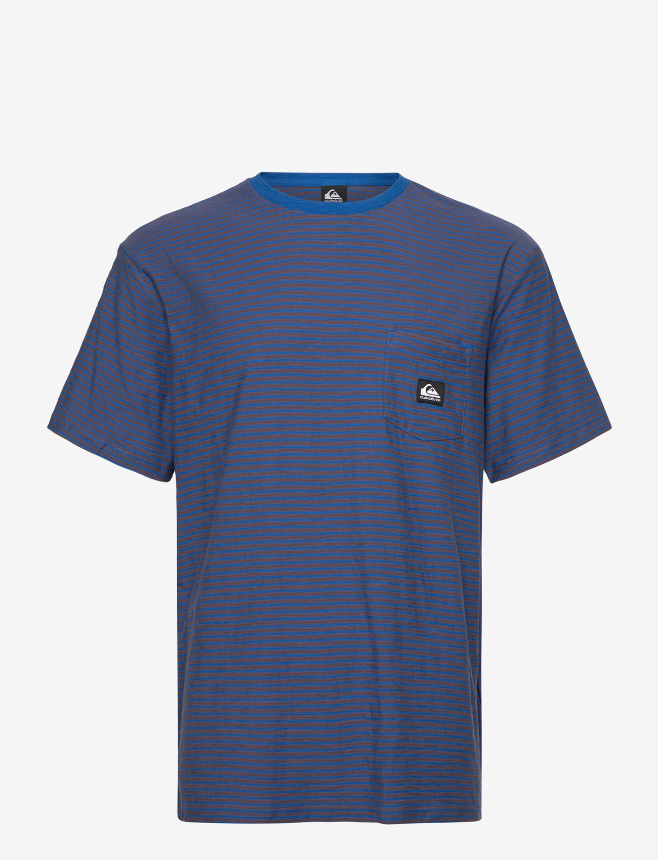 Quiksilver - KENTIN SS POCKET - laveste priser - nebulasbluekentinstripe - 1