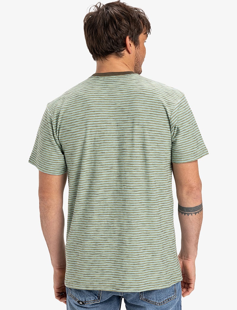 Quiksilver - KENTIN SS POCKET - oberteile & t-shirts - grapeleafkentinstripes - 3