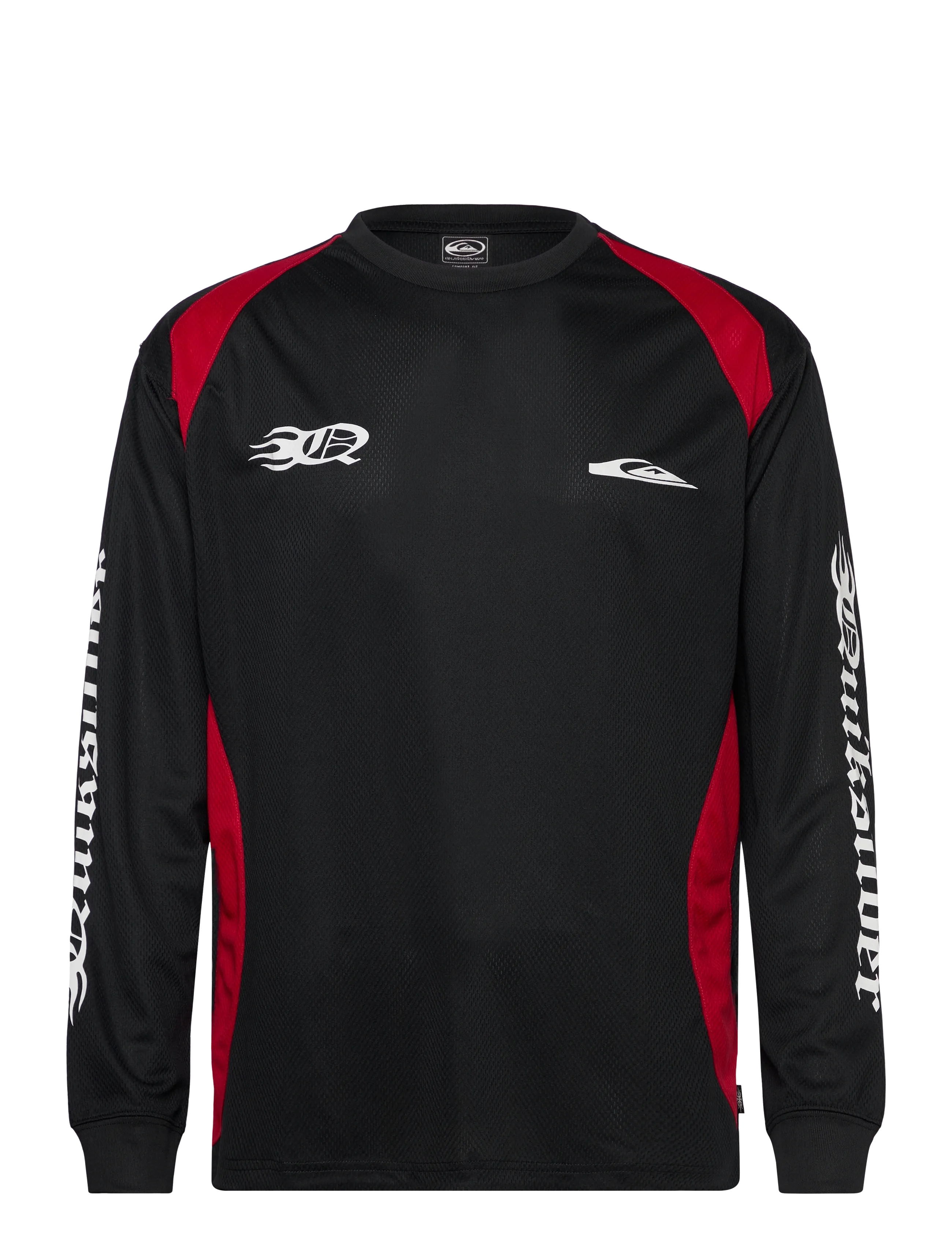 Quiksilver MERCURY MOTO LS - Sweatshirts - BLACK / black