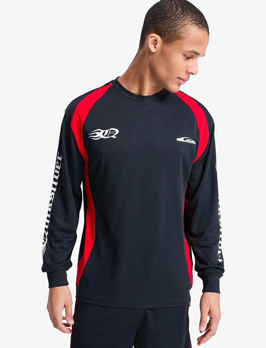 Quiksilver - MERCURY MOTO LS - alussärgid - black - 0