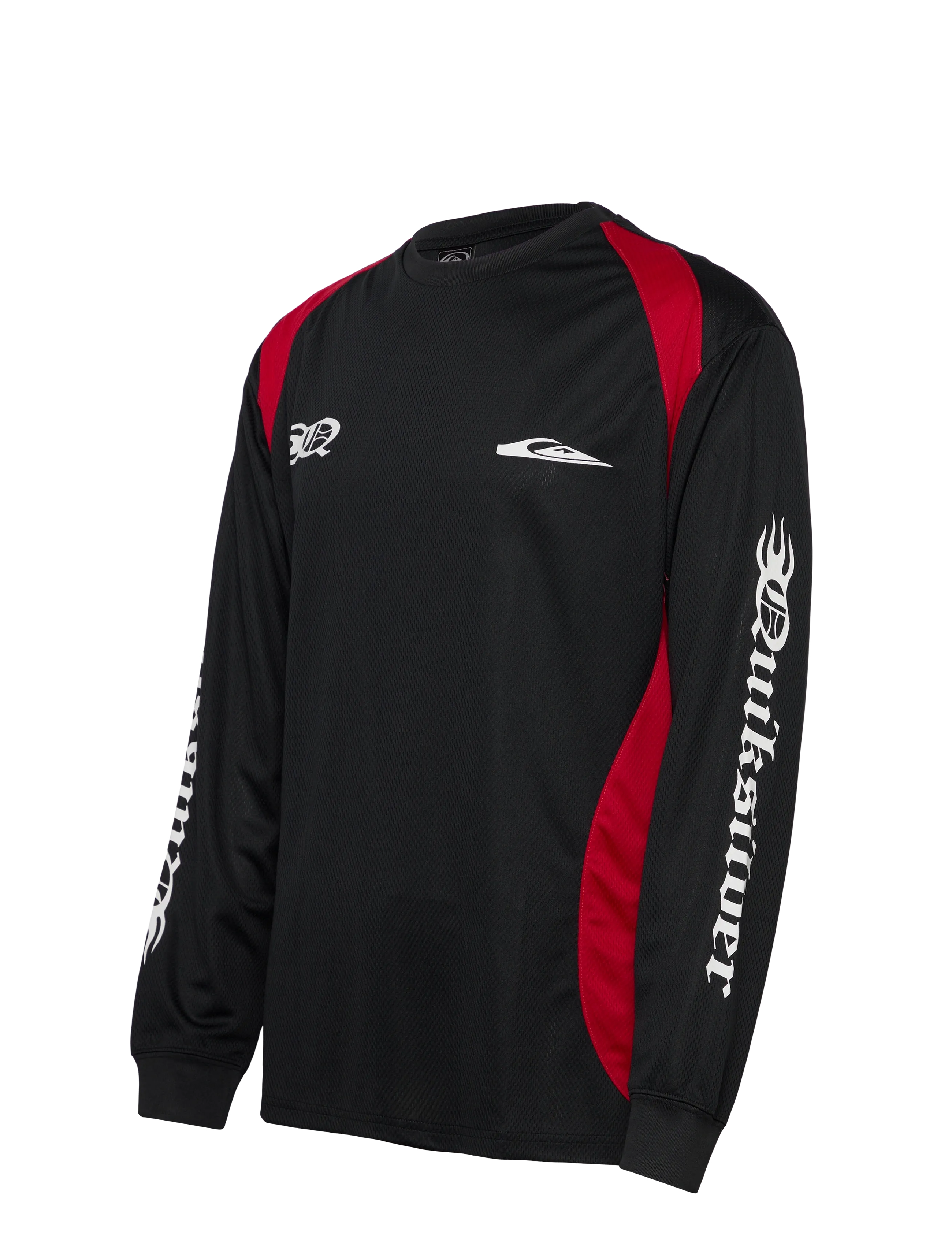 Quiksilver - MERCURY MOTO LS - overdele - black - 3