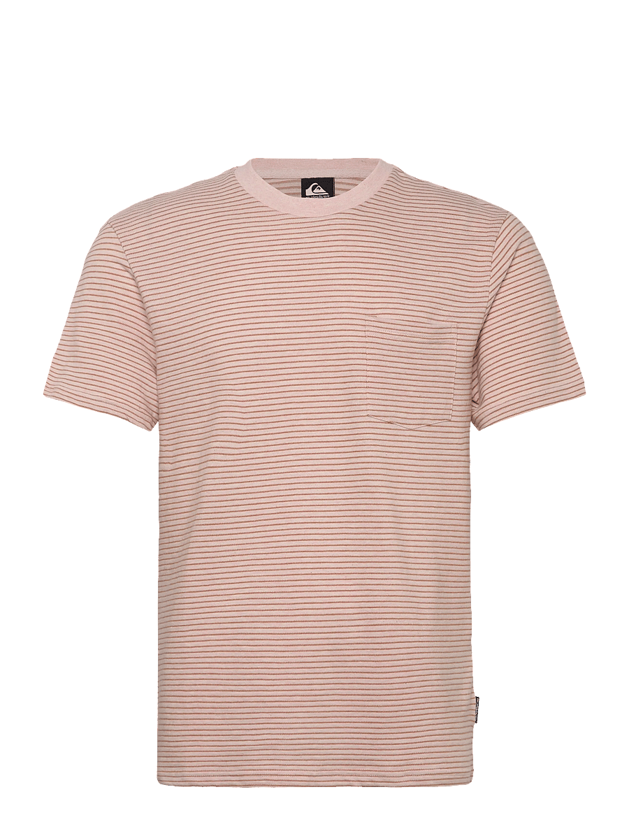 Quiksilver - LOPAZ STRIPED SS POCKET - oberteile & t-shirts - rose water lopaz stripes - 1