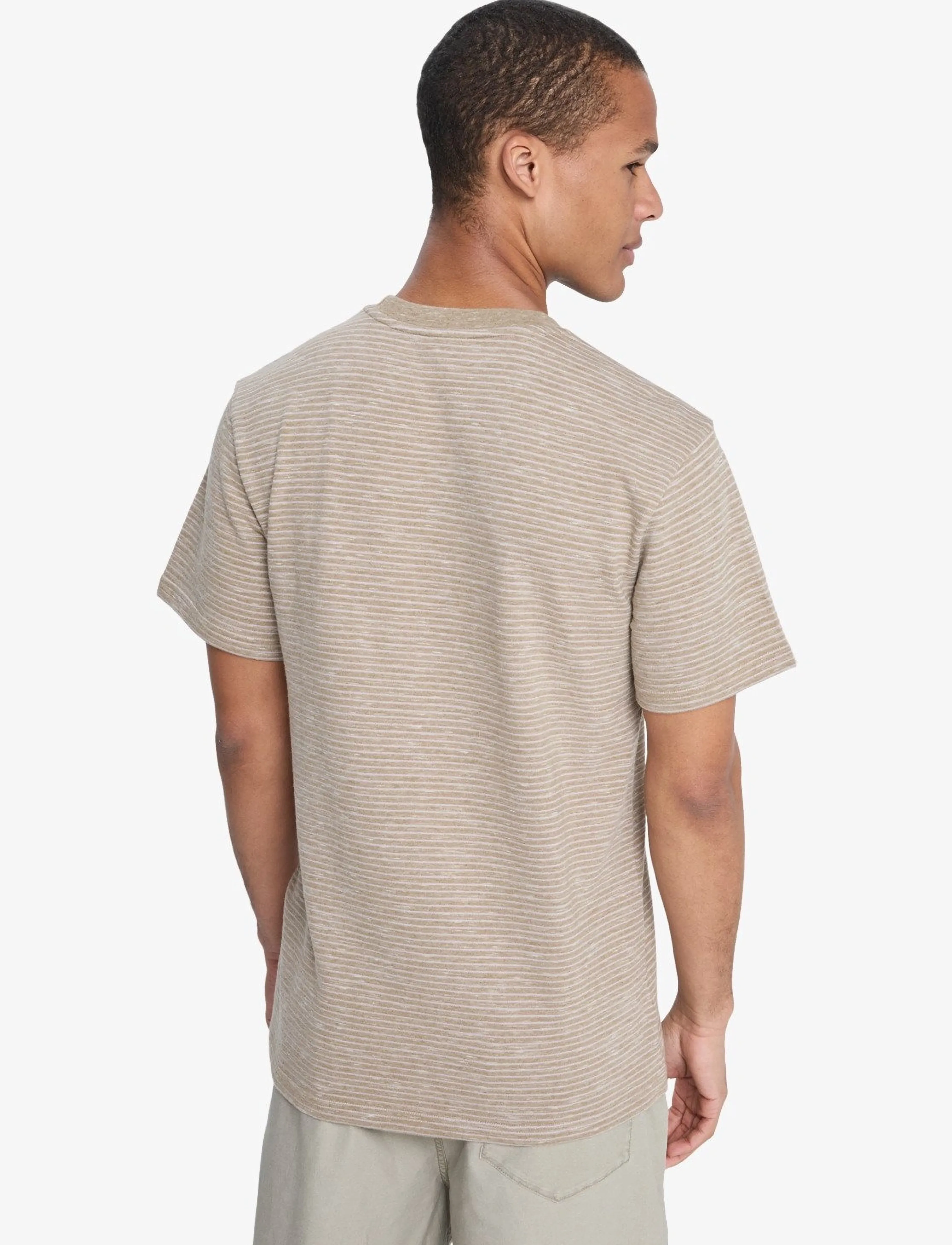 Quiksilver - LOPAZ STRIPED SS POCKET - t-shirts - seneca rock lopaz stripes - 3
