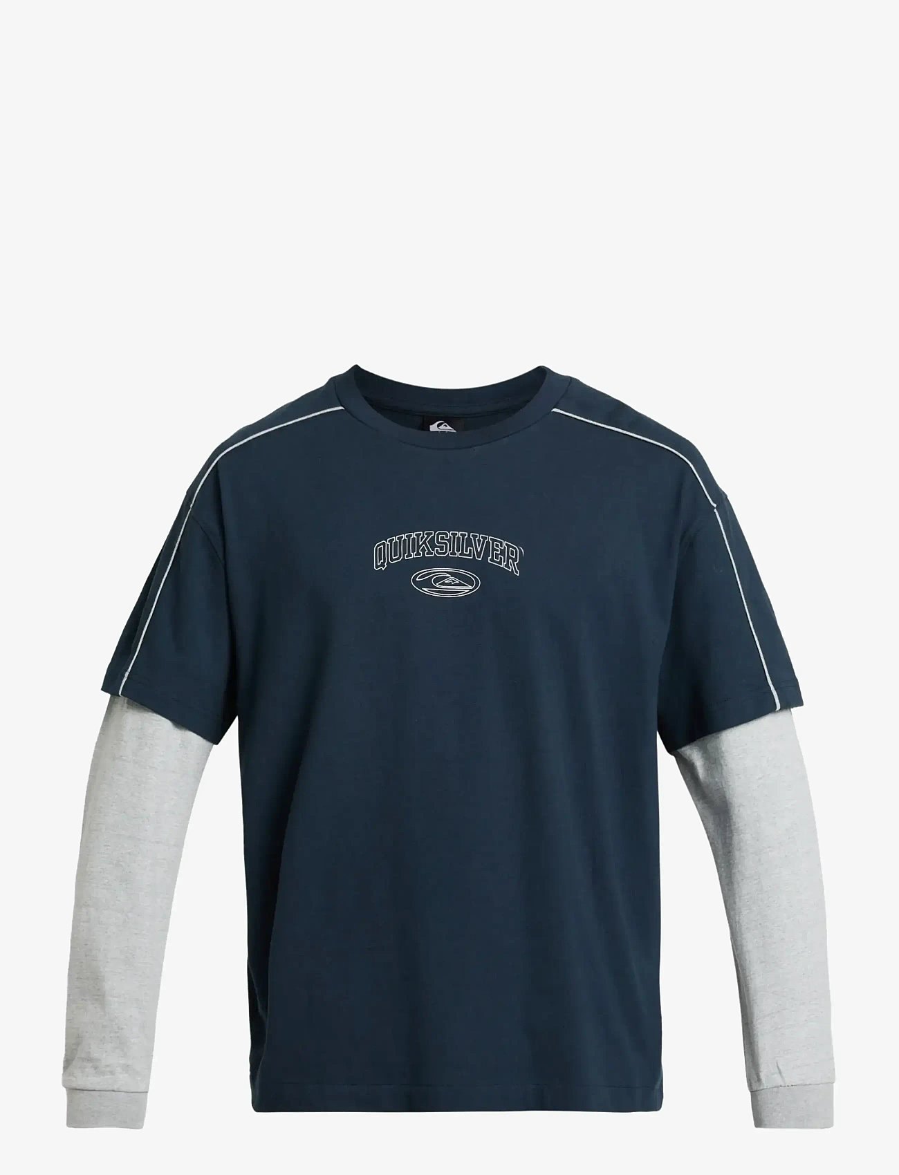 Quiksilver - NOYA DOUBLE LAYER TEE - langarmshirts - dark navy - 1
