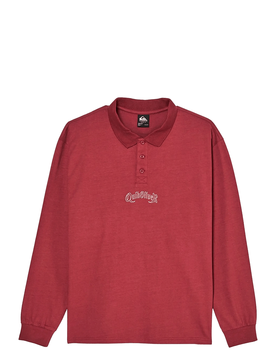 Quiksilver - BELEM HEAVY POLO - oxblood red - 1