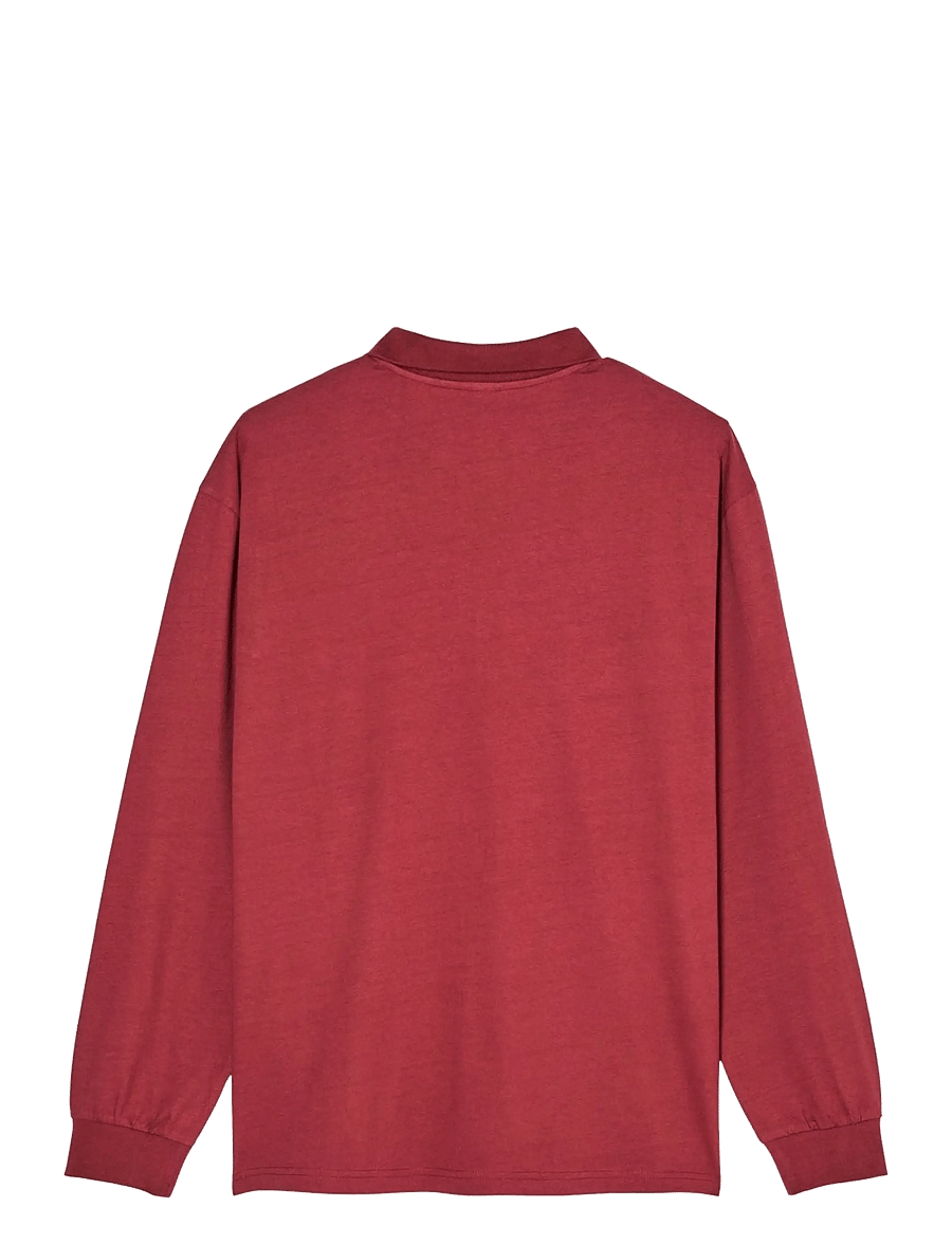 Quiksilver - BELEM HEAVY POLO - oxblood red - 2