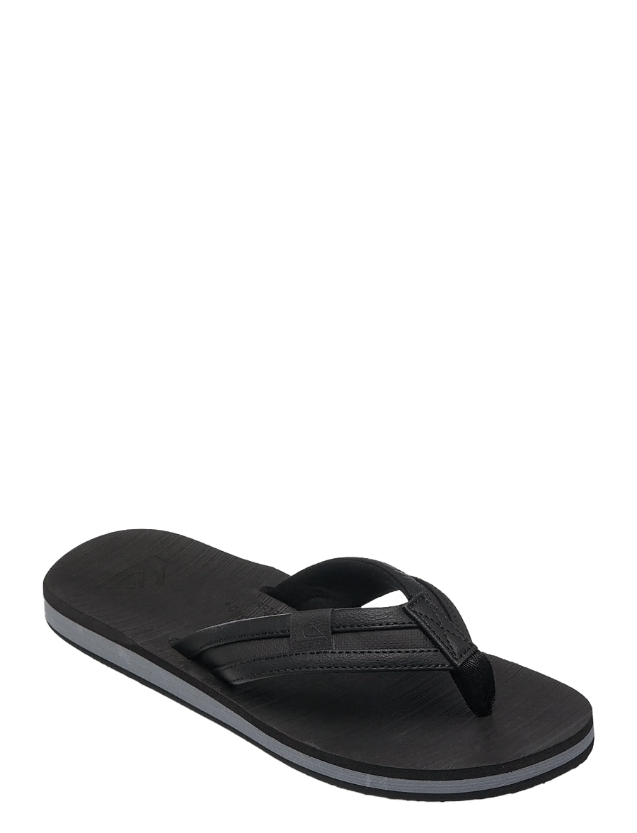 Quiksilver - CARVER SQUISH 26 - flip flops - black 4 - 0