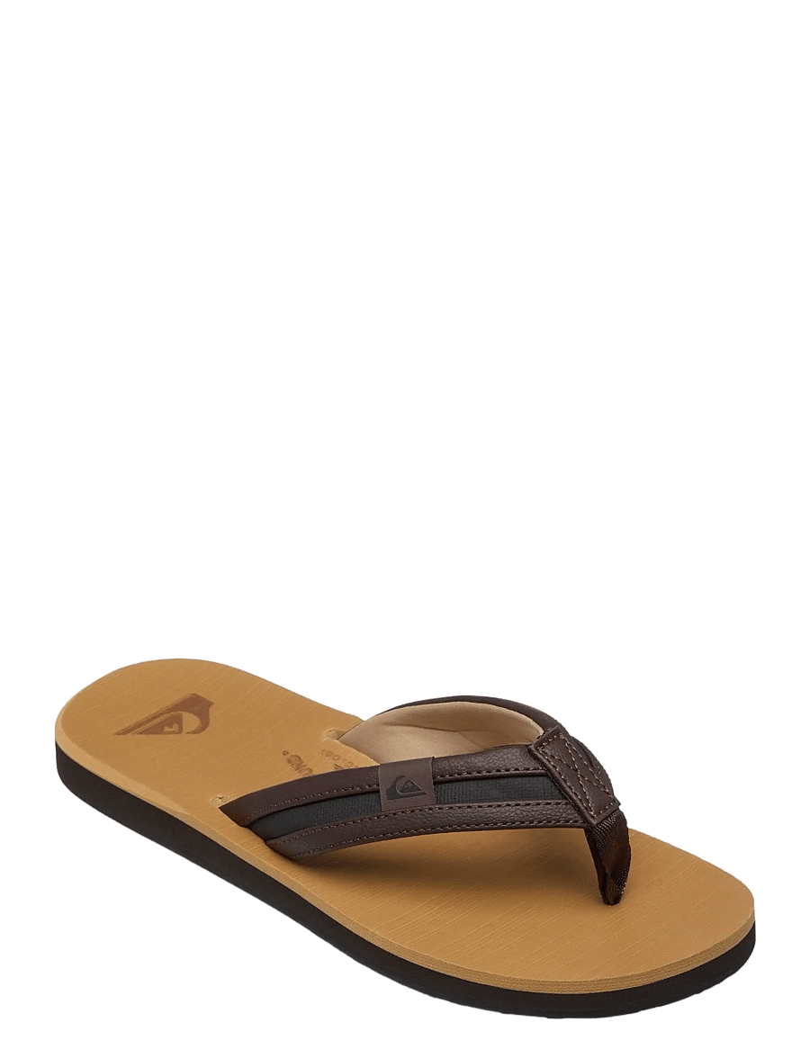 Quiksilver - CARVER SQUISH 26 - klip-klapper - sand/dk chocolate - 0