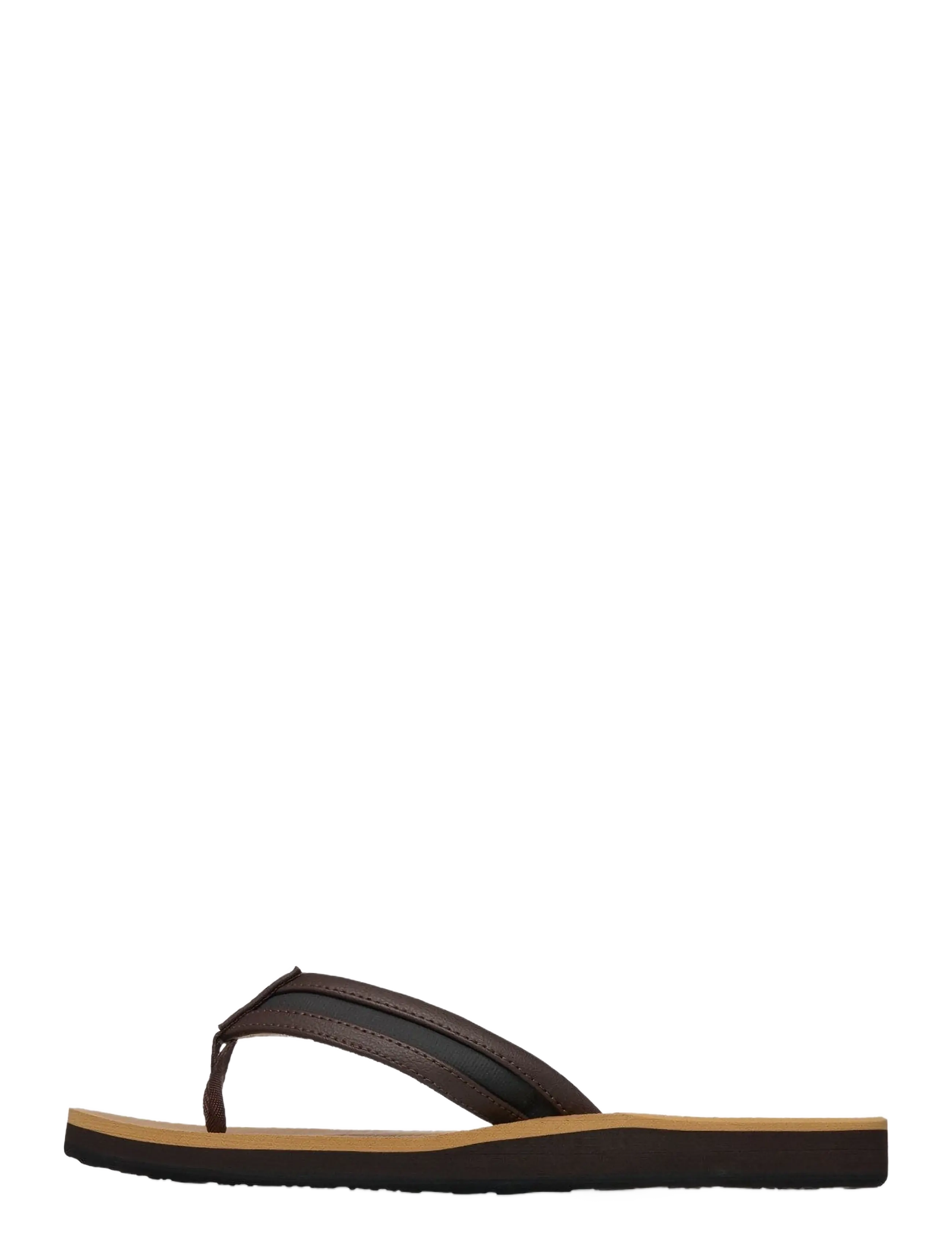 Quiksilver - CARVER SQUISH 26 - klip-klapper - sand/dk chocolate - 3