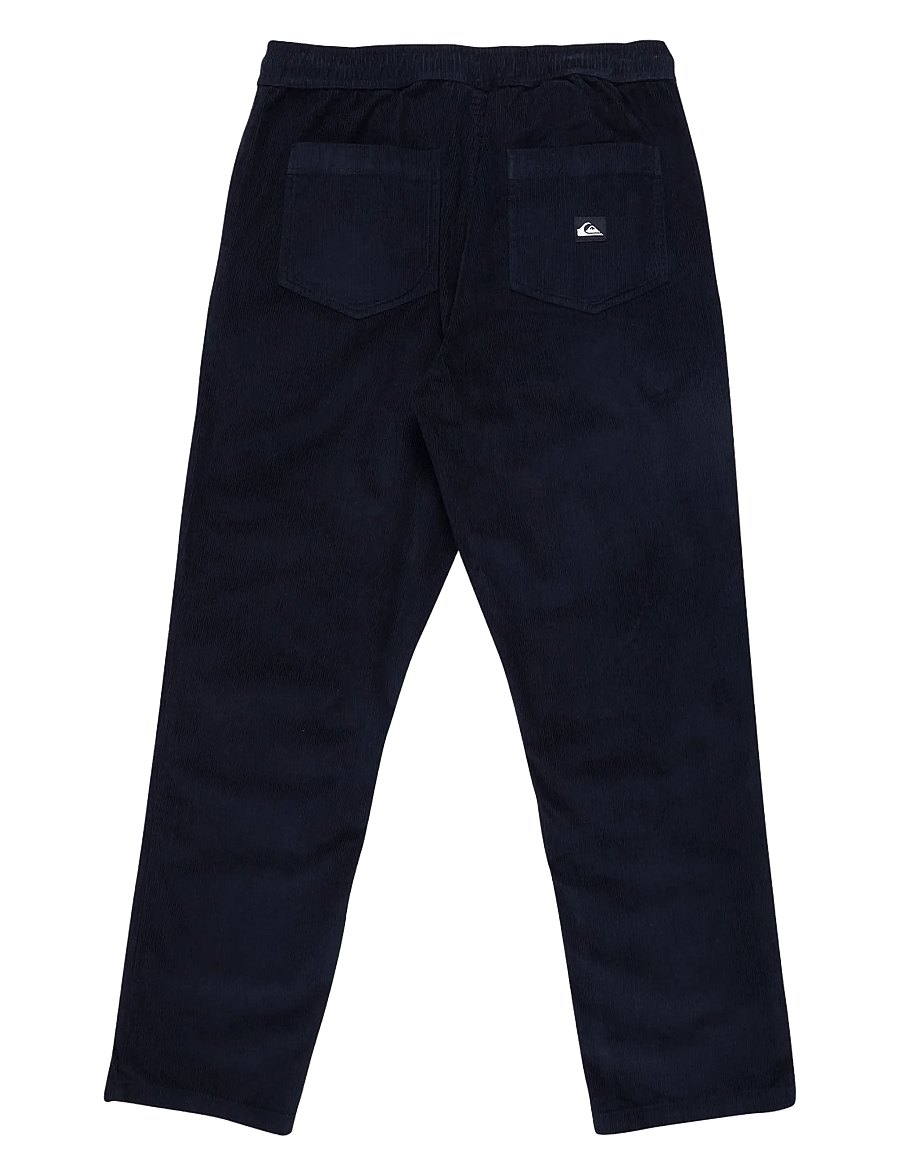 Quiksilver - TAXER REGULAR CORD PANT - black - 2