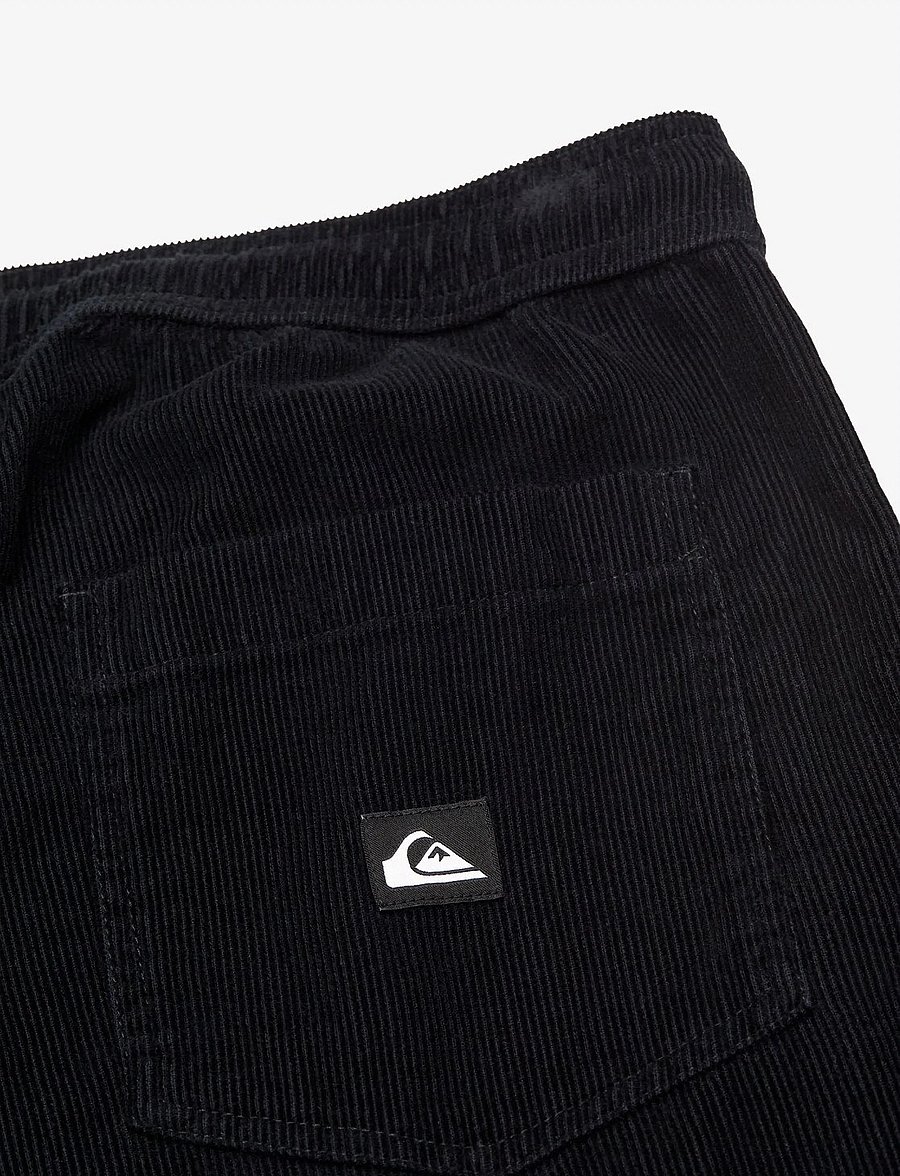 Quiksilver - TAXER REGULAR CORD PANT - black - 5