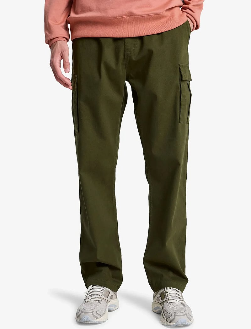 Quiksilver - TAXER REGULAR CARGO PANT - cargobukser - grape leaf - 0
