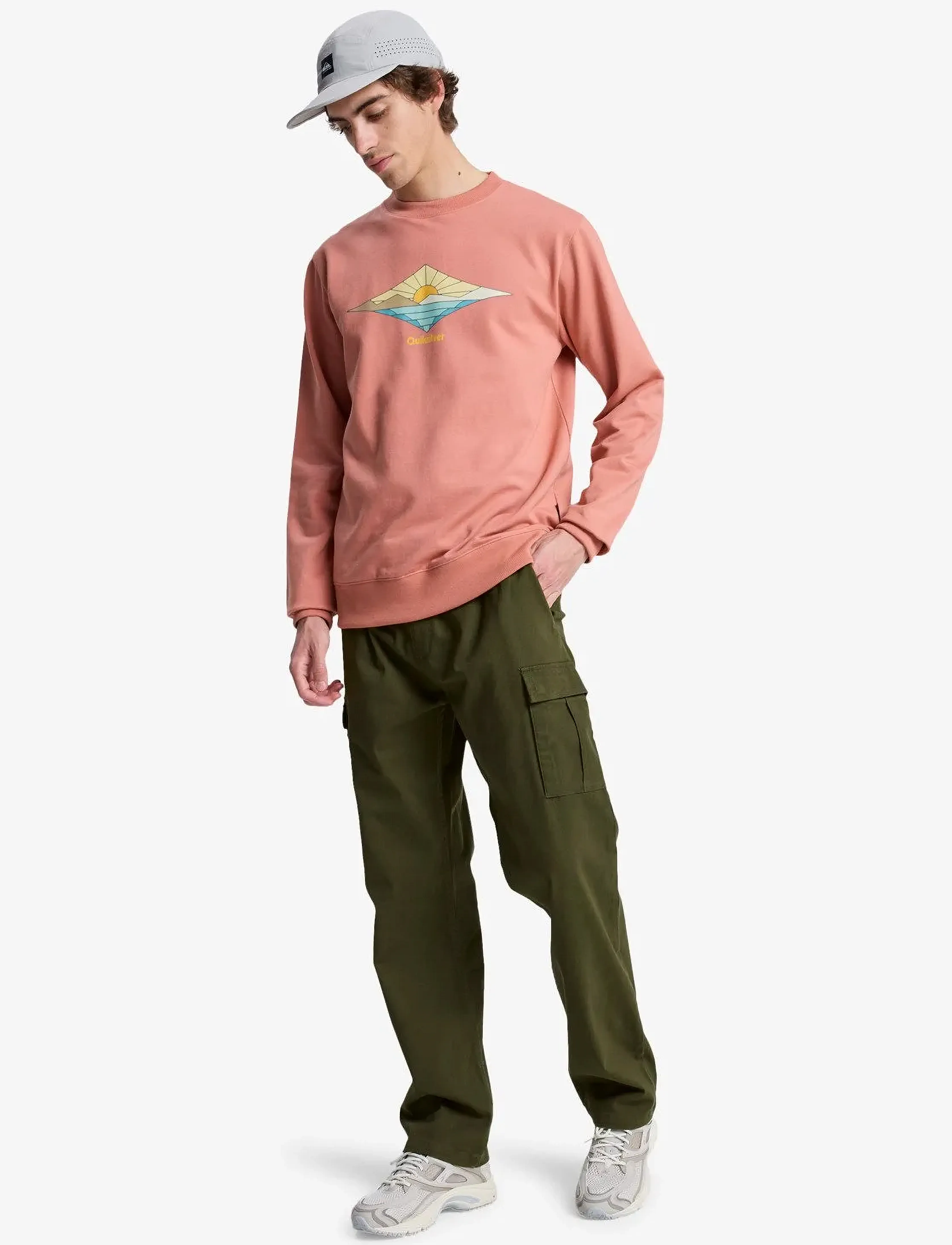 Quiksilver - TAXER REGULAR CARGO PANT - grape leaf - 4