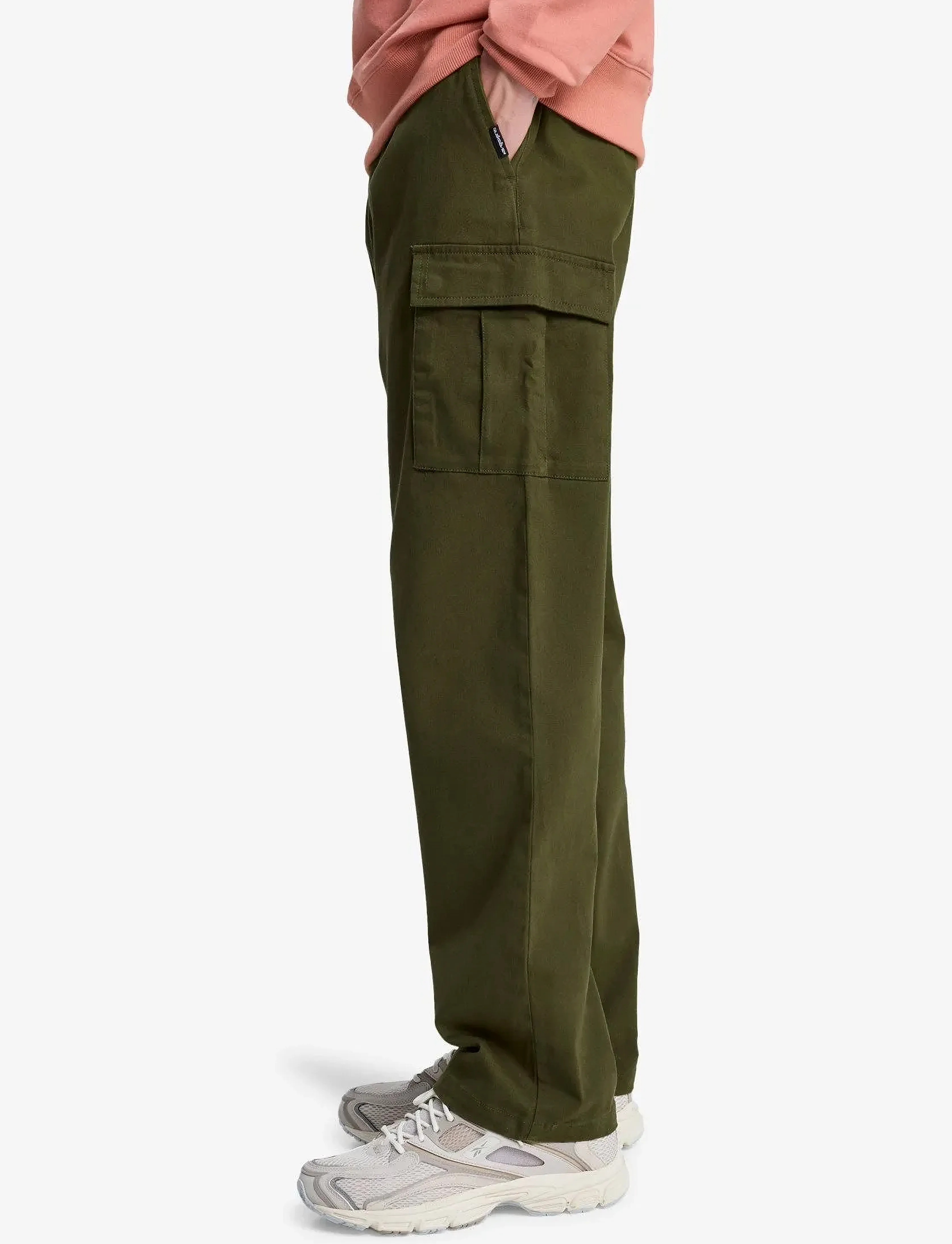 Quiksilver - TAXER REGULAR CARGO PANT - grape leaf - 5