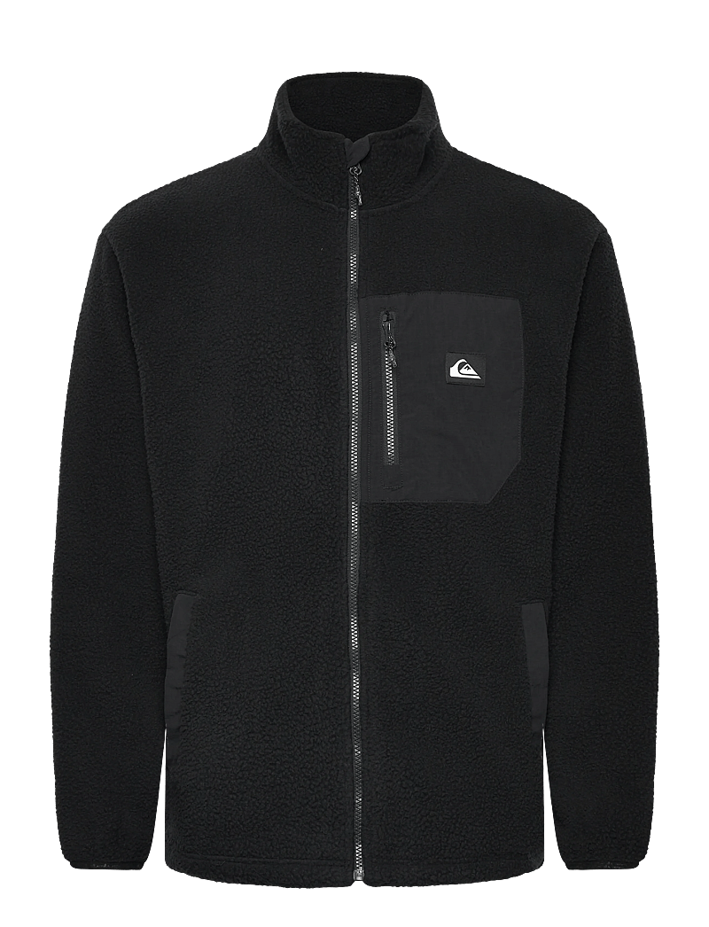 Quiksilver - CLEAN COAST FZ - fleece & mellanlager - black - 1
