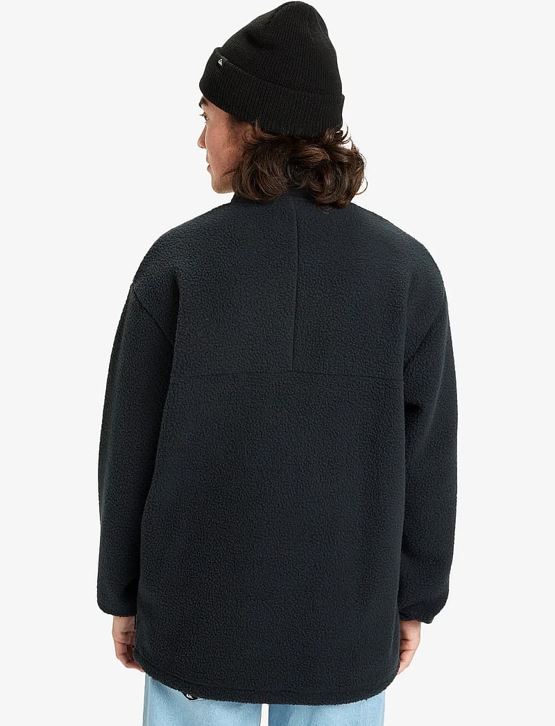 Quiksilver - CLEAN COAST FZ - fleece & mellanlager - black - 3