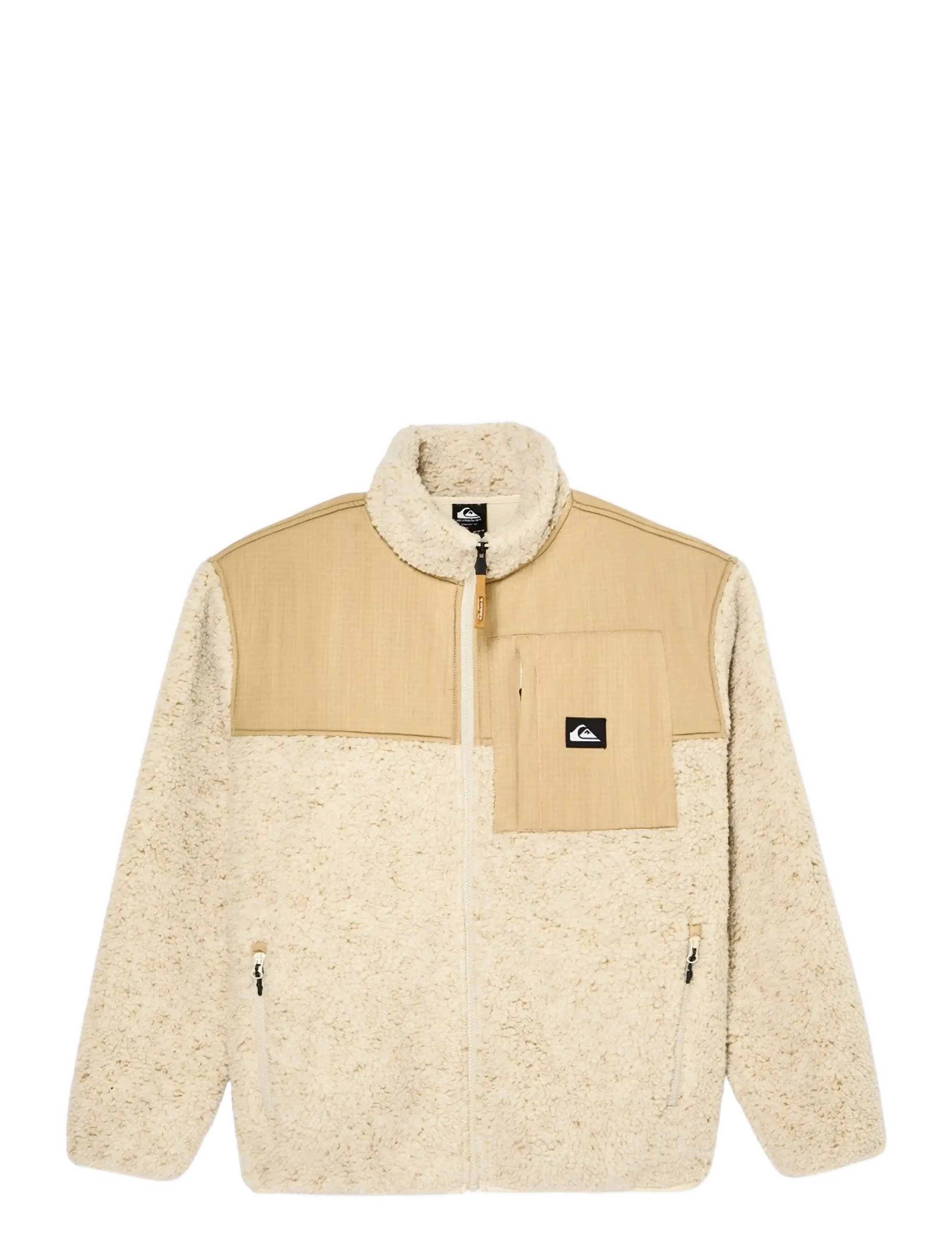 Quiksilver SHALLOW WATER FZ - Oberteile - PEYOTE HEATHER SWALLOW WATER / beige