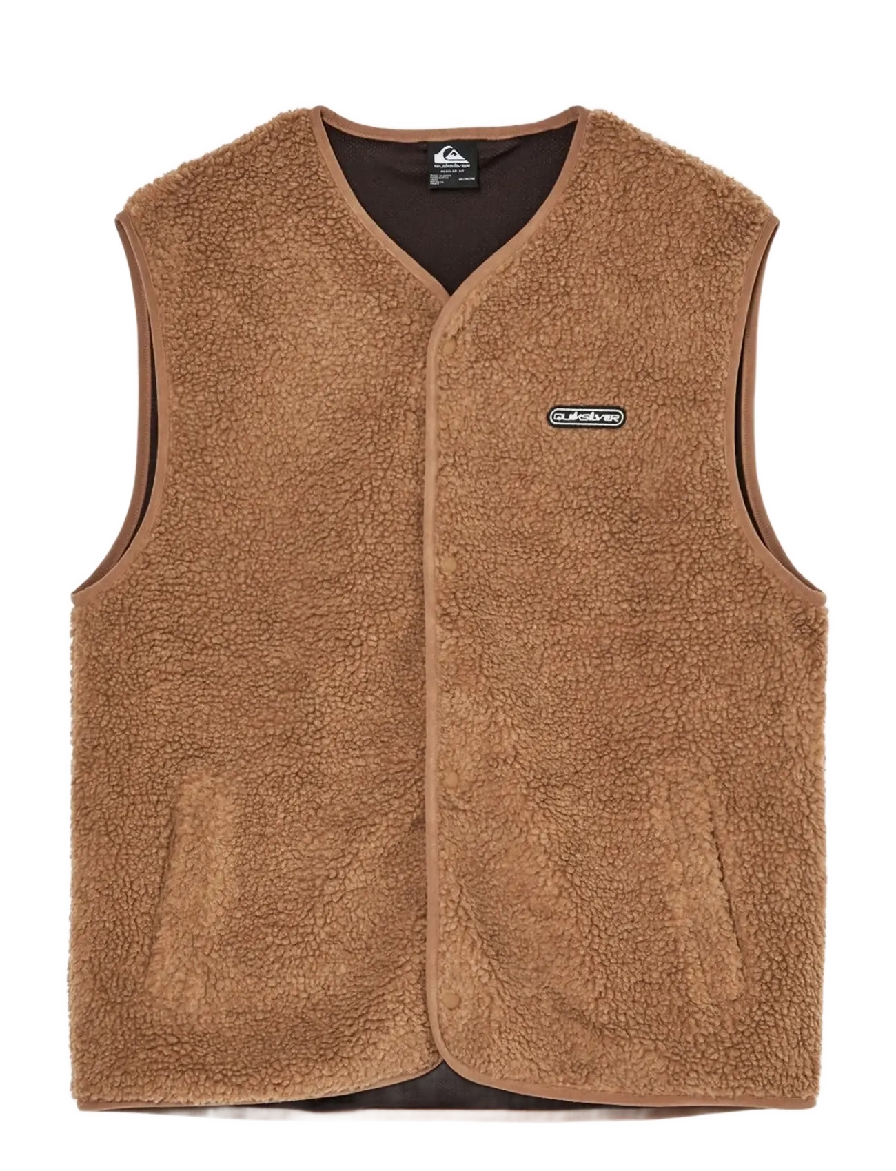 Quiksilver URBAN STORM GILET - Vis alt - RAWHIDE / brown