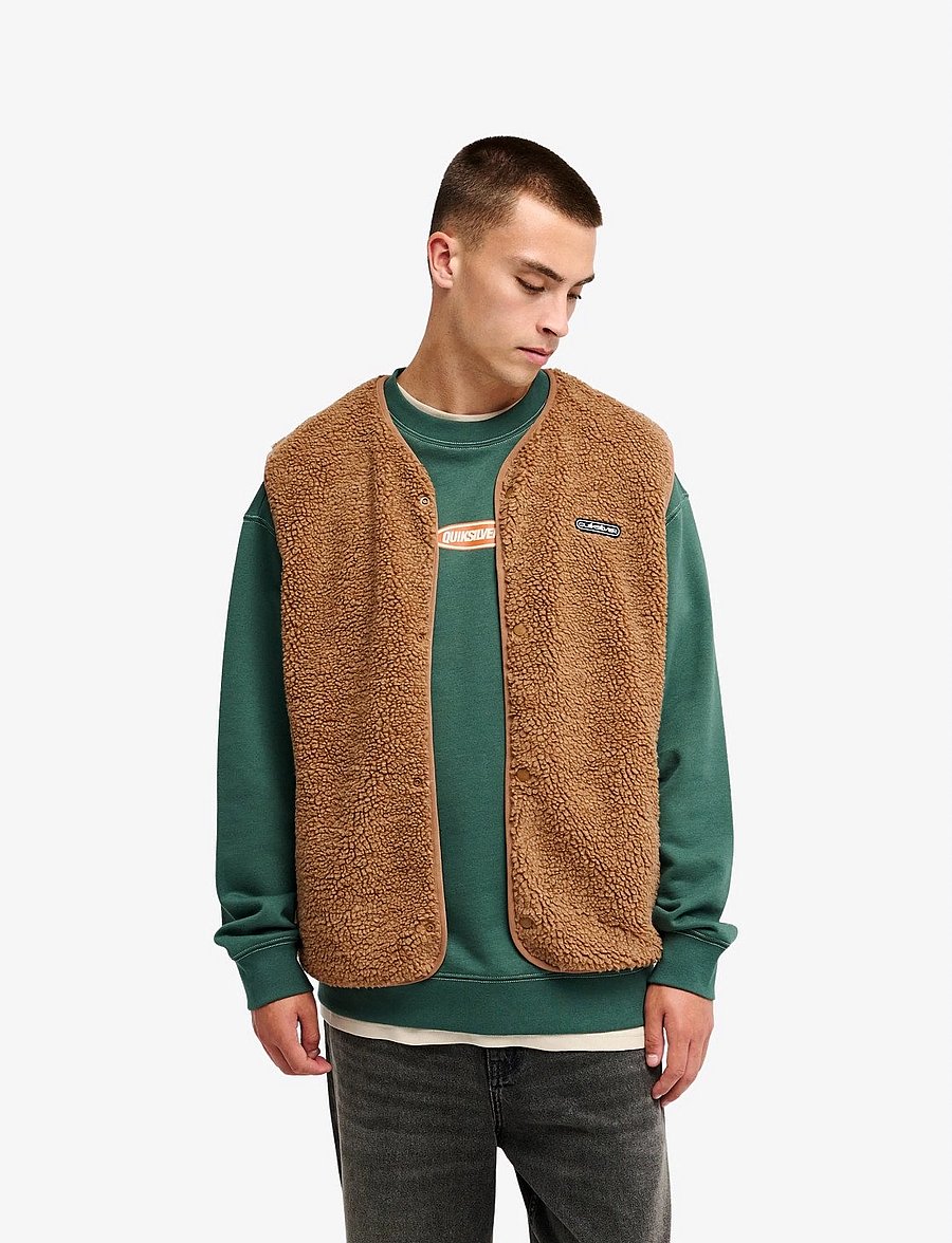 Quiksilver - URBAN STORM GILET - rawhide - 0