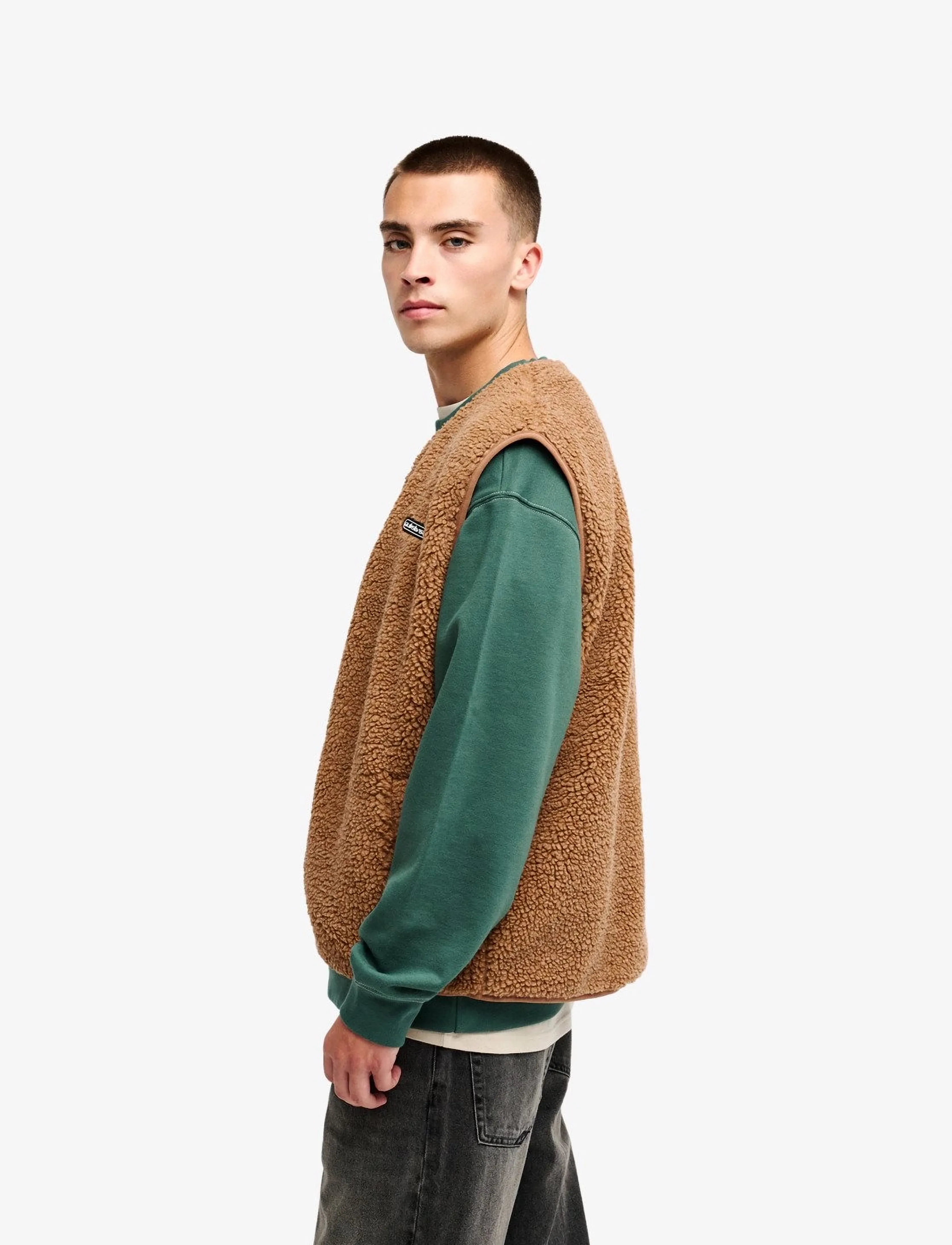 Quiksilver - URBAN STORM GILET - rawhide - 3
