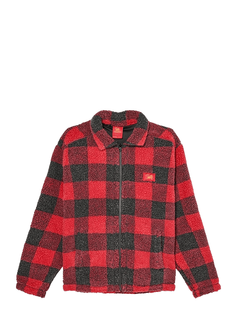 Quiksilver - BM BUFFALO SHERPA - fleece & mellanlager - buffalo sherpa salsa - 1