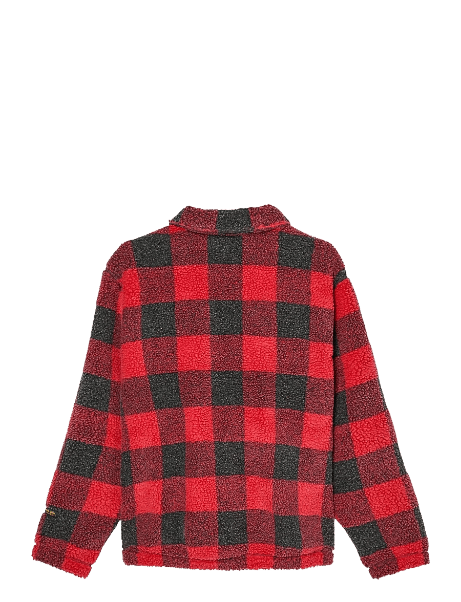 Quiksilver - BM BUFFALO SHERPA - fleece & mellanlager - buffalo sherpa salsa - 2
