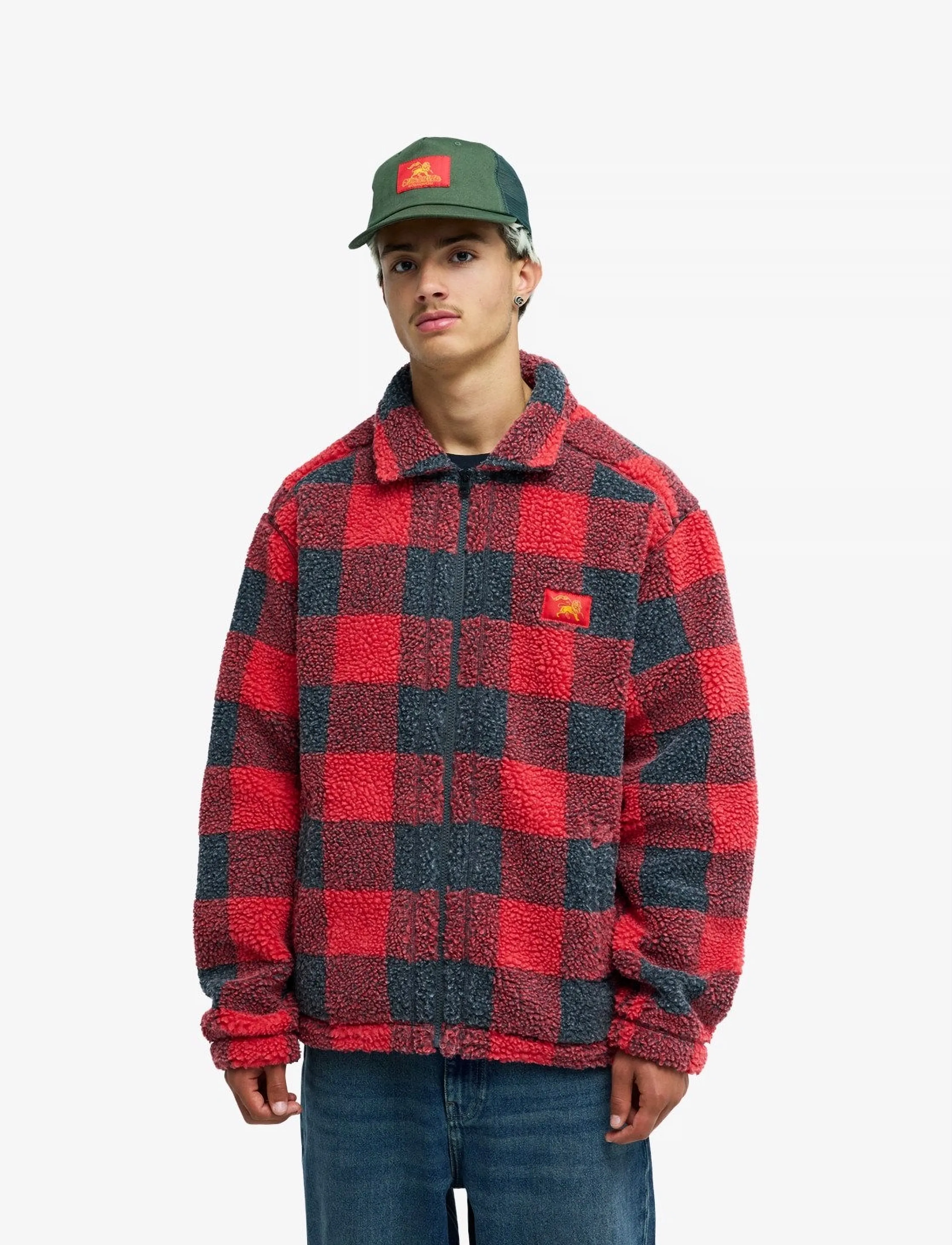 Quiksilver - BM BUFFALO SHERPA - fleece & mellanlager - buffalo sherpa salsa - 0
