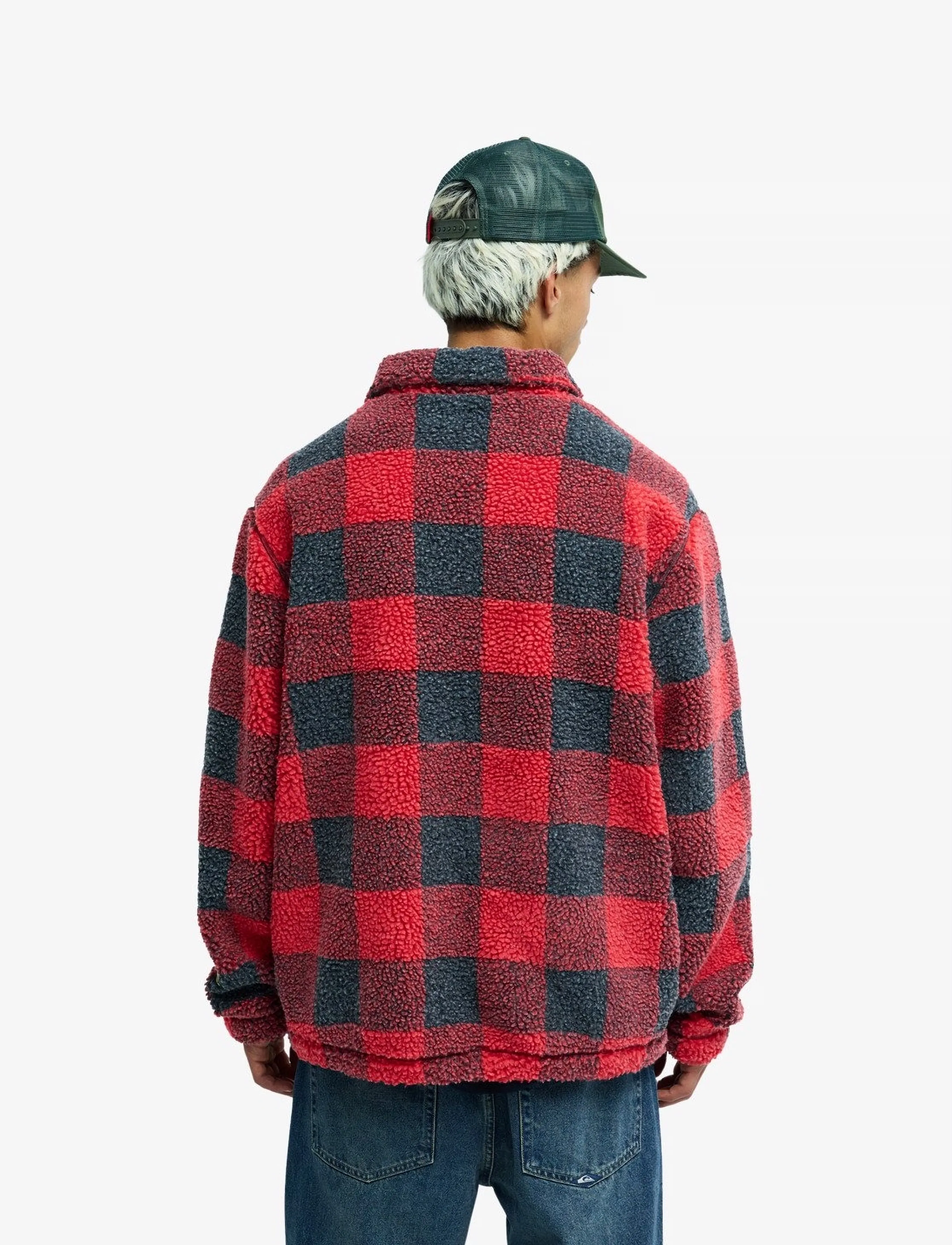 Quiksilver - BM BUFFALO SHERPA - fleece & mellanlager - buffalo sherpa salsa - 3