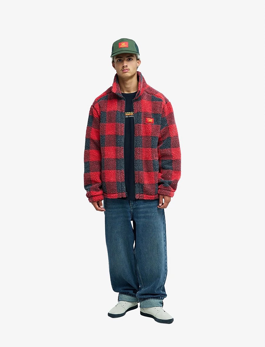 Quiksilver - BM BUFFALO SHERPA - fleece & mellanlager - buffalo sherpa salsa - 4