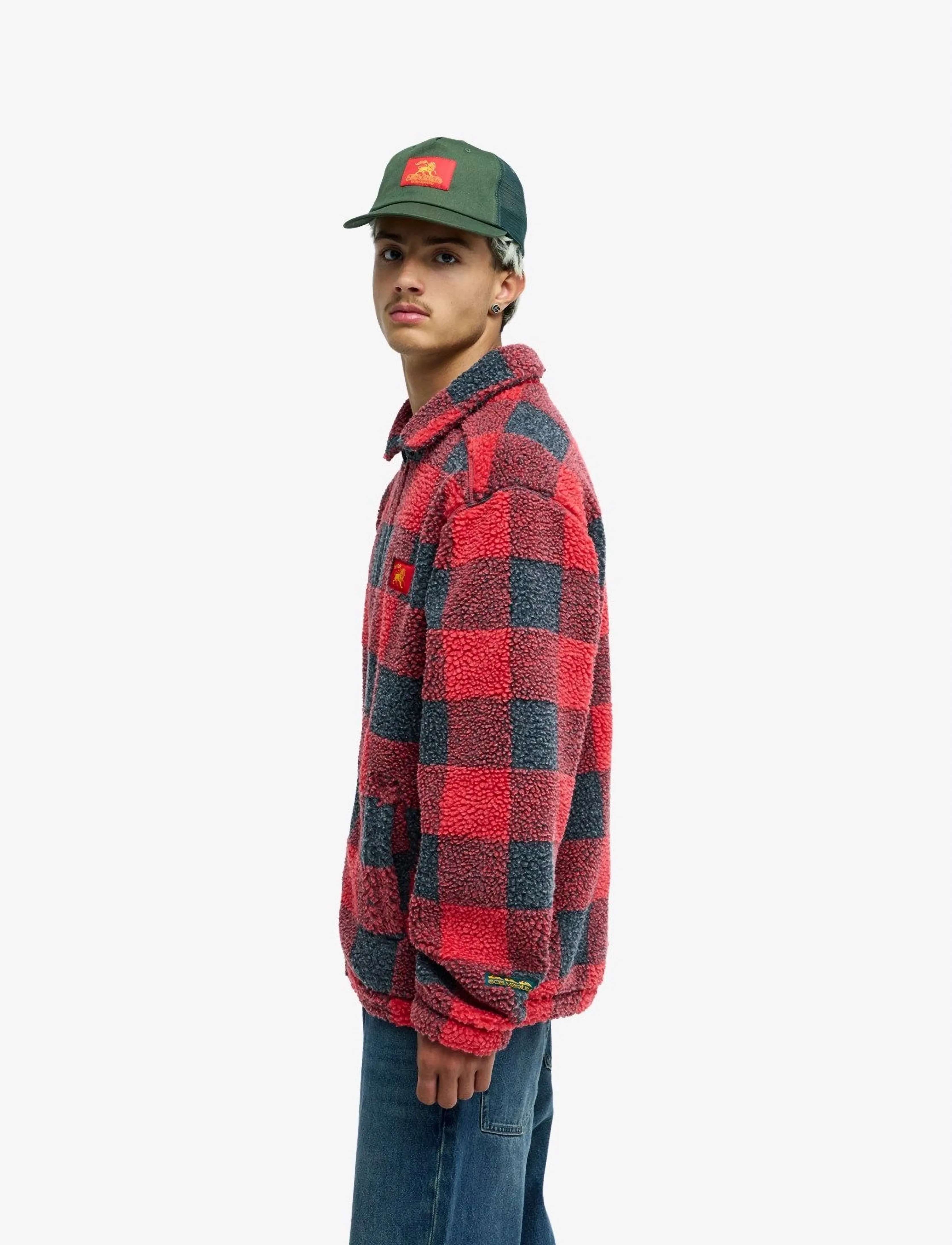 Quiksilver - BM BUFFALO SHERPA - fleece & mellanlager - buffalo sherpa salsa - 5