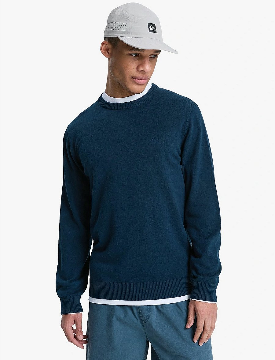 Quiksilver - SALT WATER SWEATER LIGHT - rundhalsad - dark navy - 0