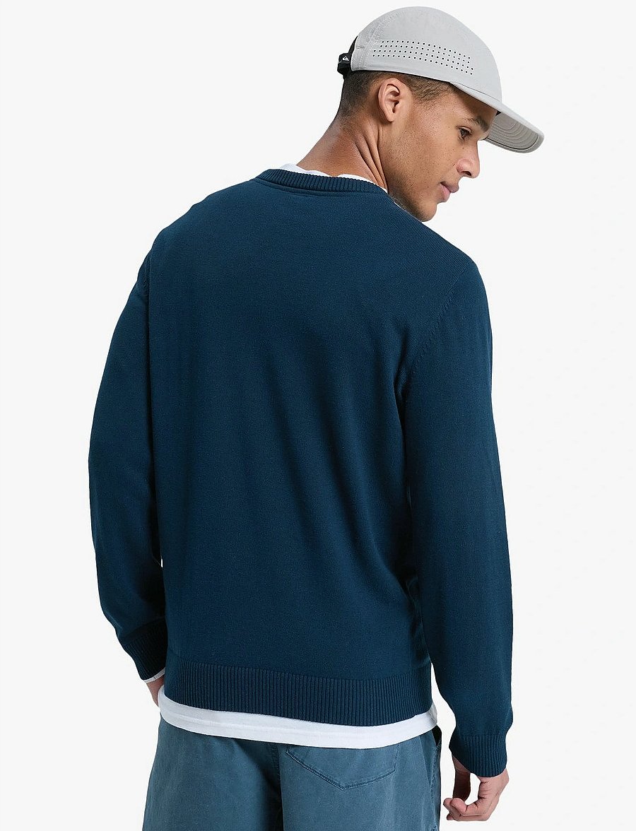 Quiksilver - SALT WATER SWEATER LIGHT - rundhalsad - dark navy - 3