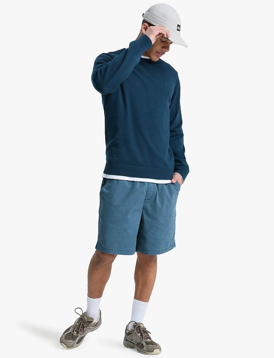 Quiksilver - SALT WATER SWEATER LIGHT - rundhalsad - dark navy - 4