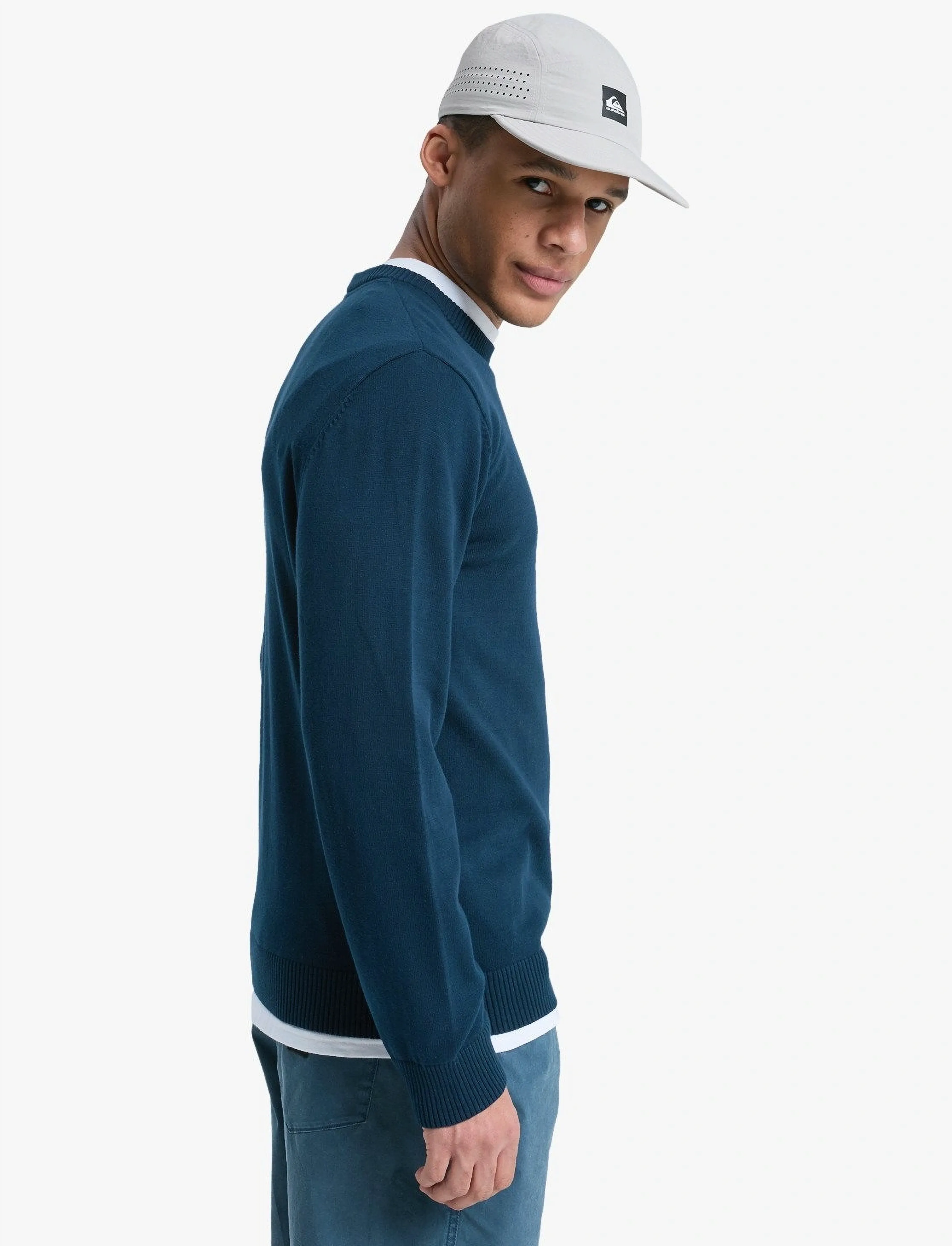 Quiksilver - SALT WATER SWEATER LIGHT - strik - dark navy - 5