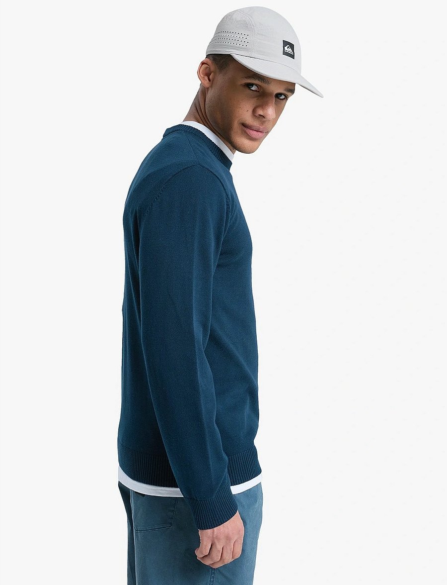 Quiksilver - SALT WATER SWEATER LIGHT - rundhalsad - dark navy - 5