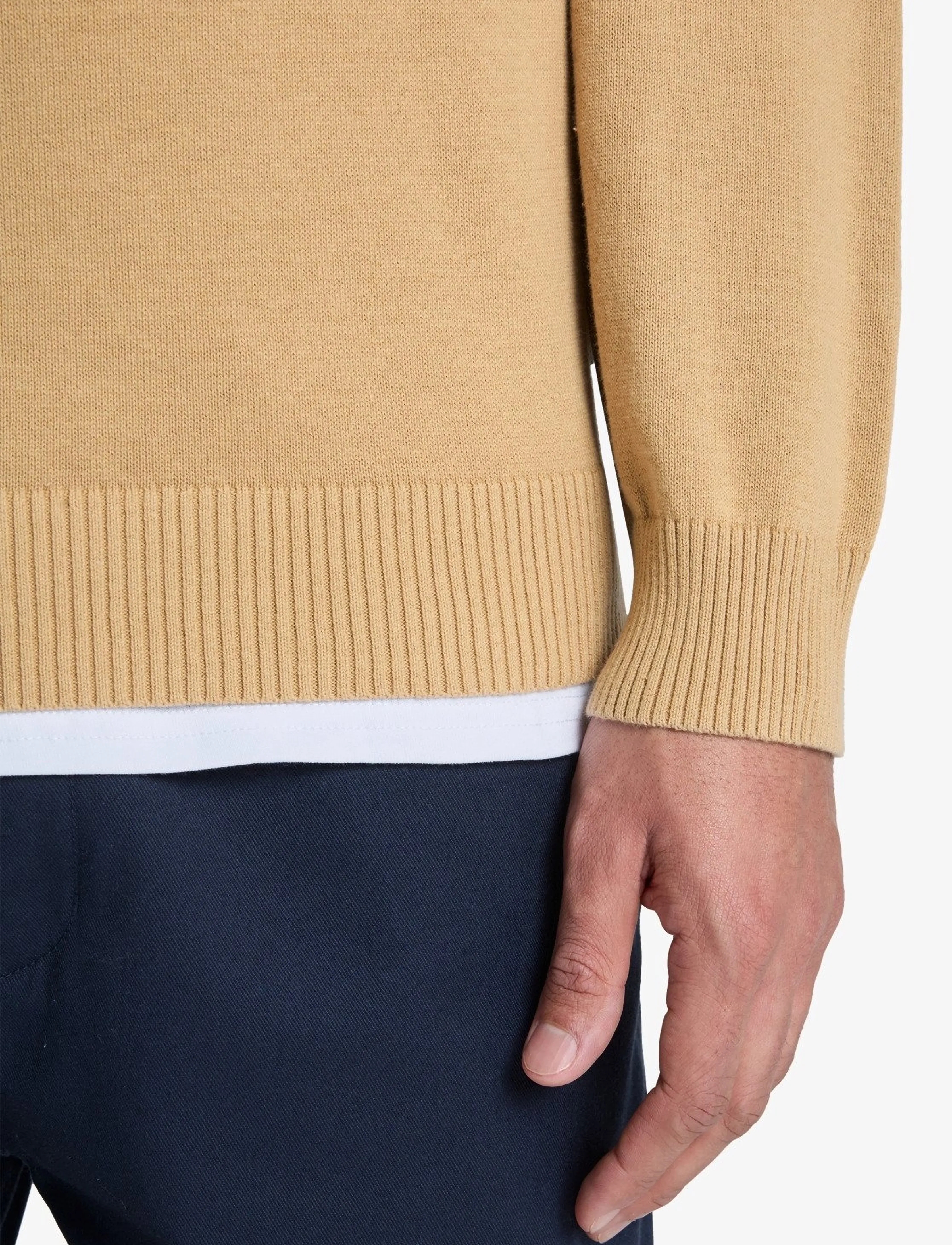 Quiksilver SALT WATER SWEATER LIGHT - Riided - KHAKI / beige