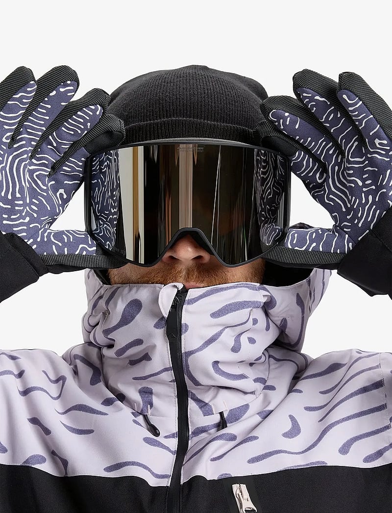 Quiksilver - STORM MG - snow goggles - black/ black clux ml silver s3 - 0